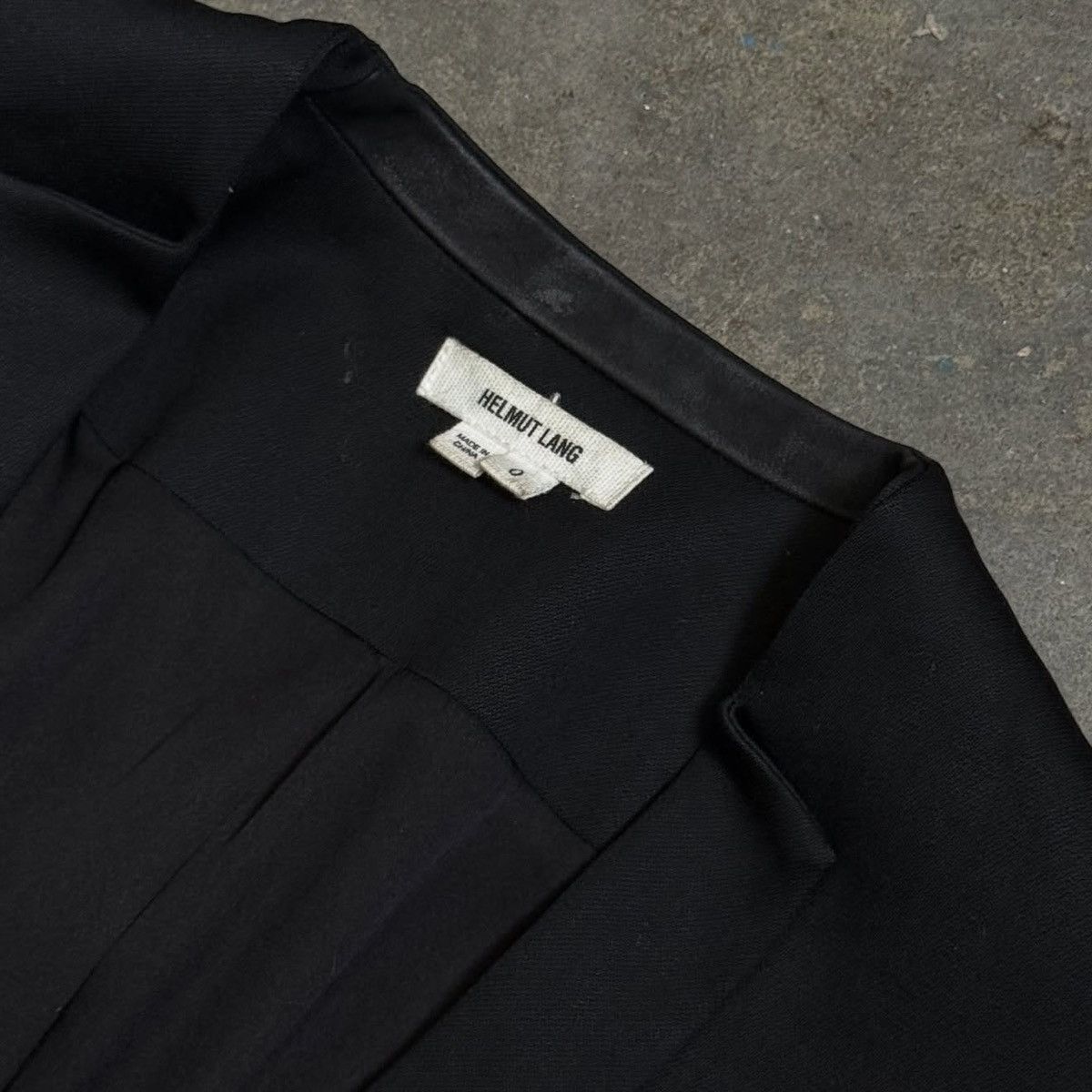 Helmut Lang HELMUT LANG BLAZER - BLACK - 0 Size XS / US 0-2 / IT 36-38 - 3 Thumbnail