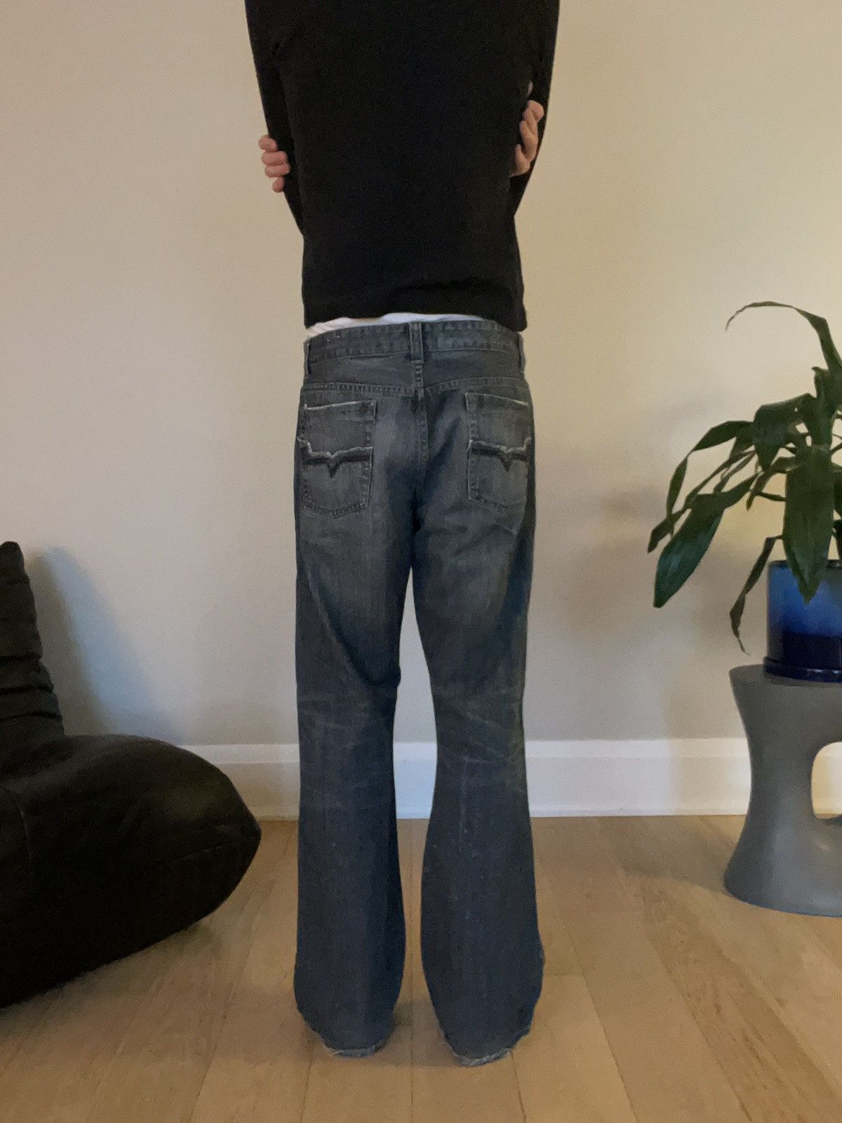 Guess Bootcut Low Rise Y2K Style Guess Jeans Size US 34 / EU 50 - 7 Thumbnail