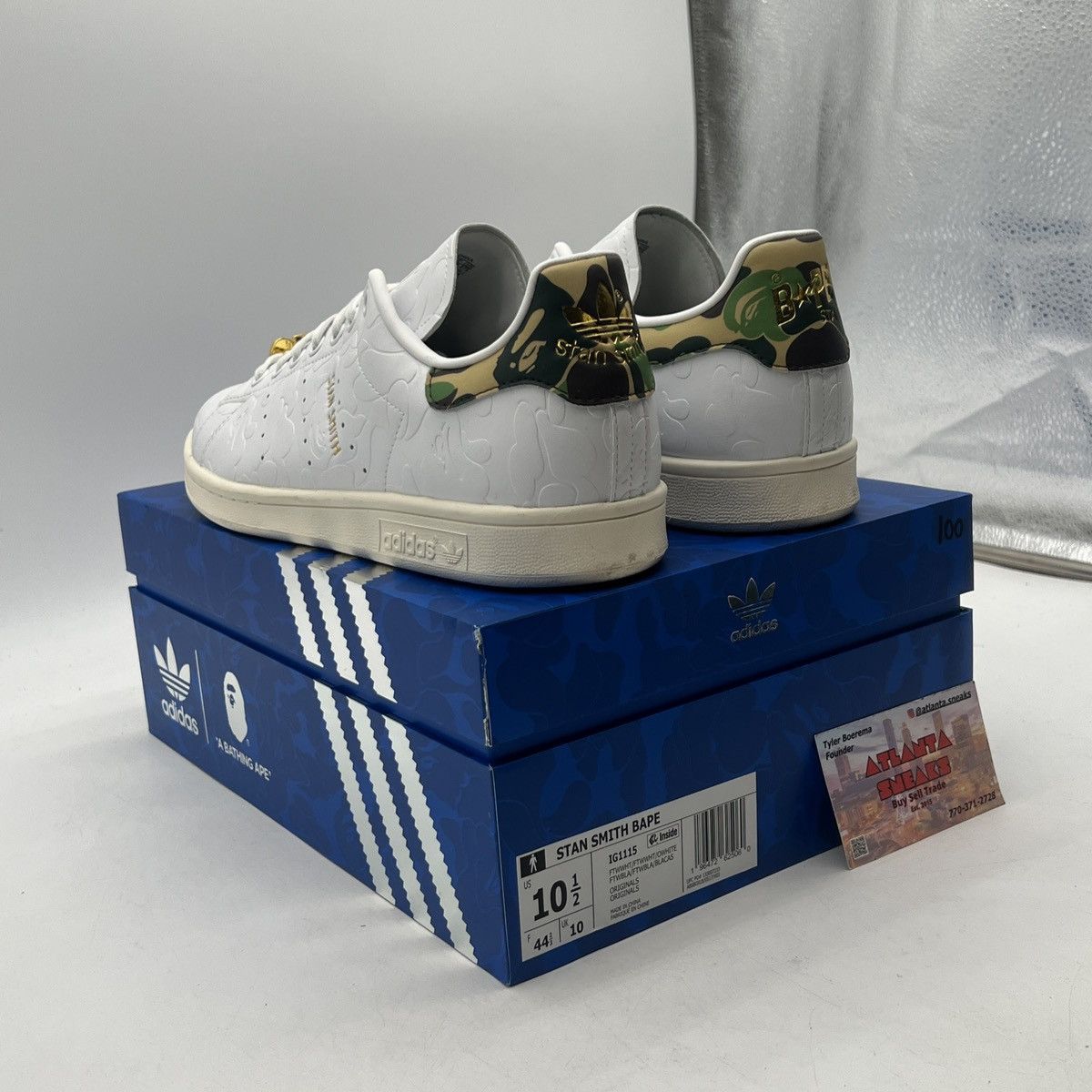 BAPE x stan smith 30th anniversary