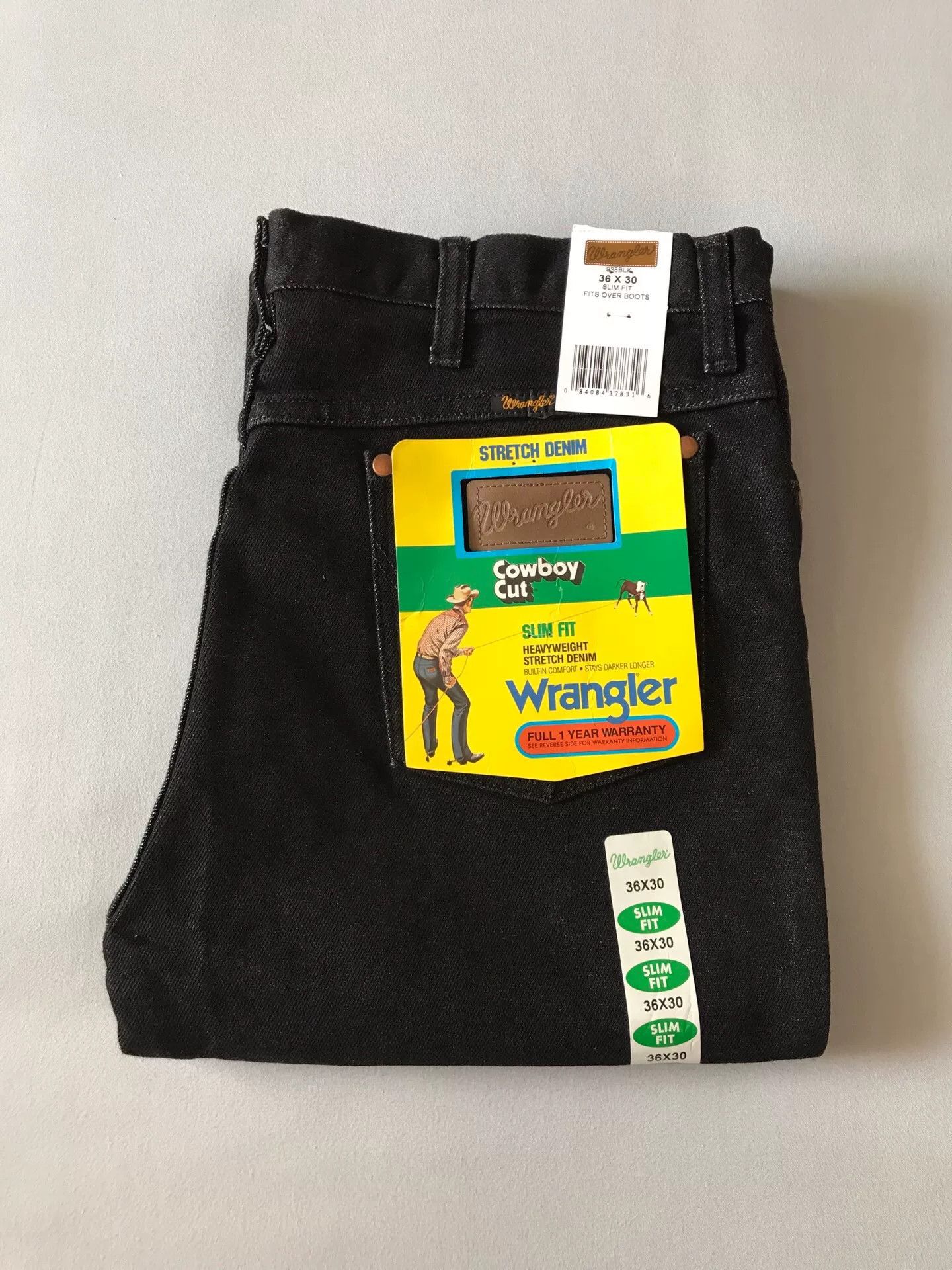 Wrangler Wrangler 938BLK BootCut Jeans Size US 36 / EU 52 - 1 Thumbnail
