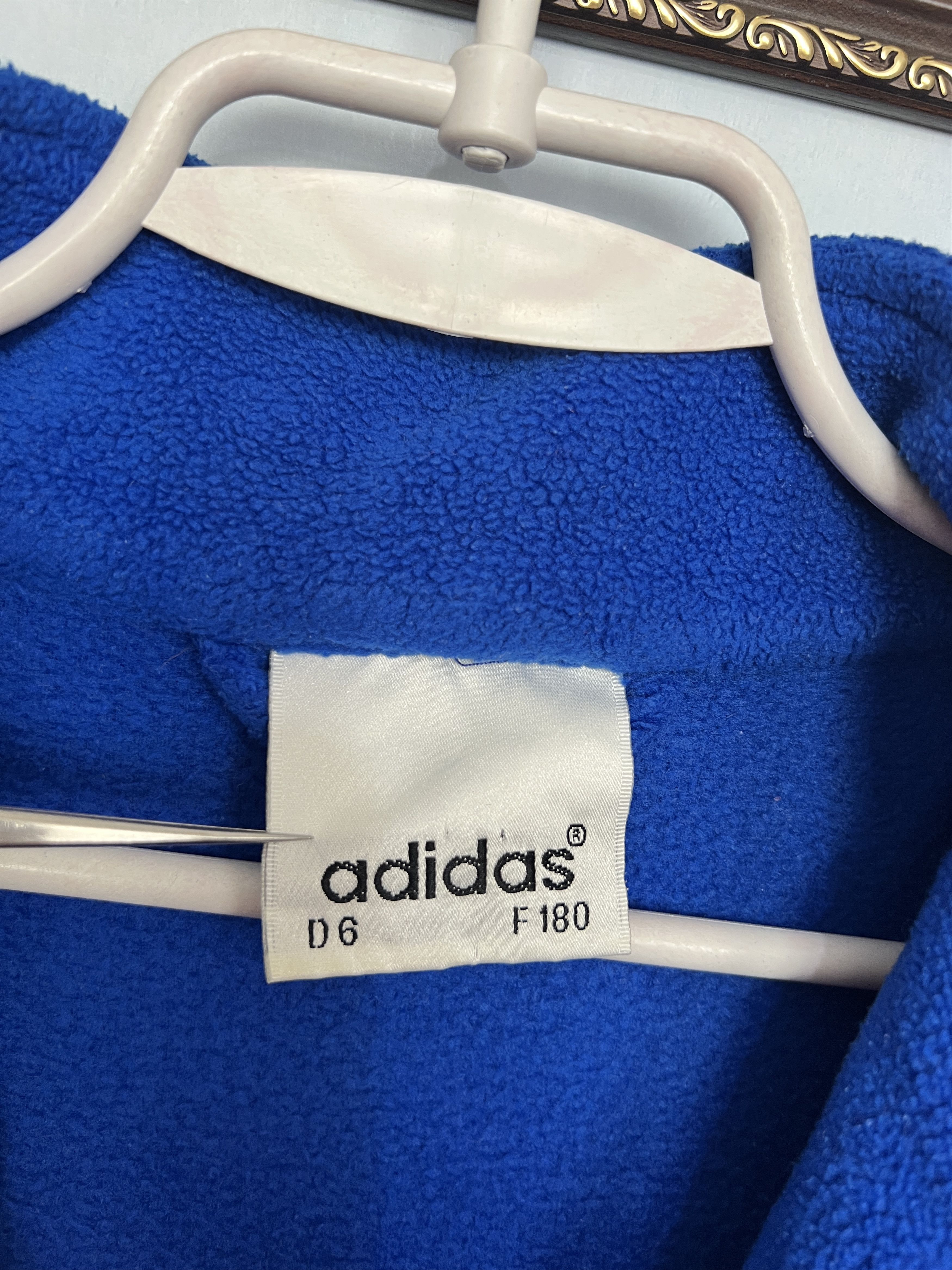 Adidas Vintage Karlsruher Football Fleece Jacket Soccer Track Top Size US M / EU 48-50 / 2 - 7 Thumbnail
