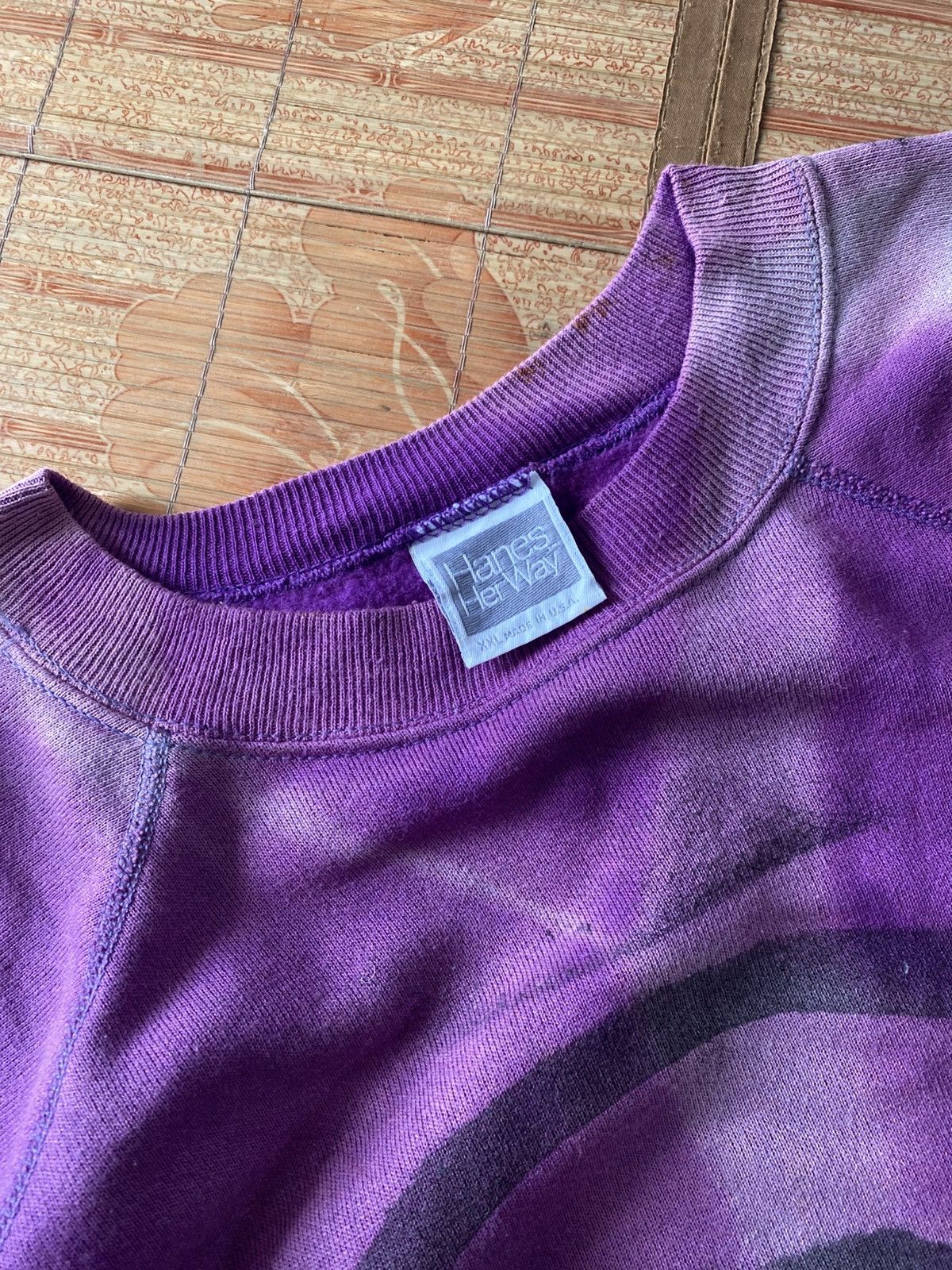Japanese Brand Fan Made Aphex Twins Logo Sweatshirt Disstressed Size US XXL / EU 58 / 5 - 6 Thumbnail