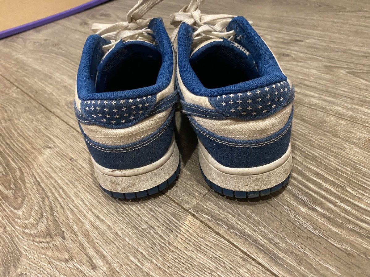 Nike Blue denim lows Size US 9.5 / IT 39.5 - 3 Thumbnail
