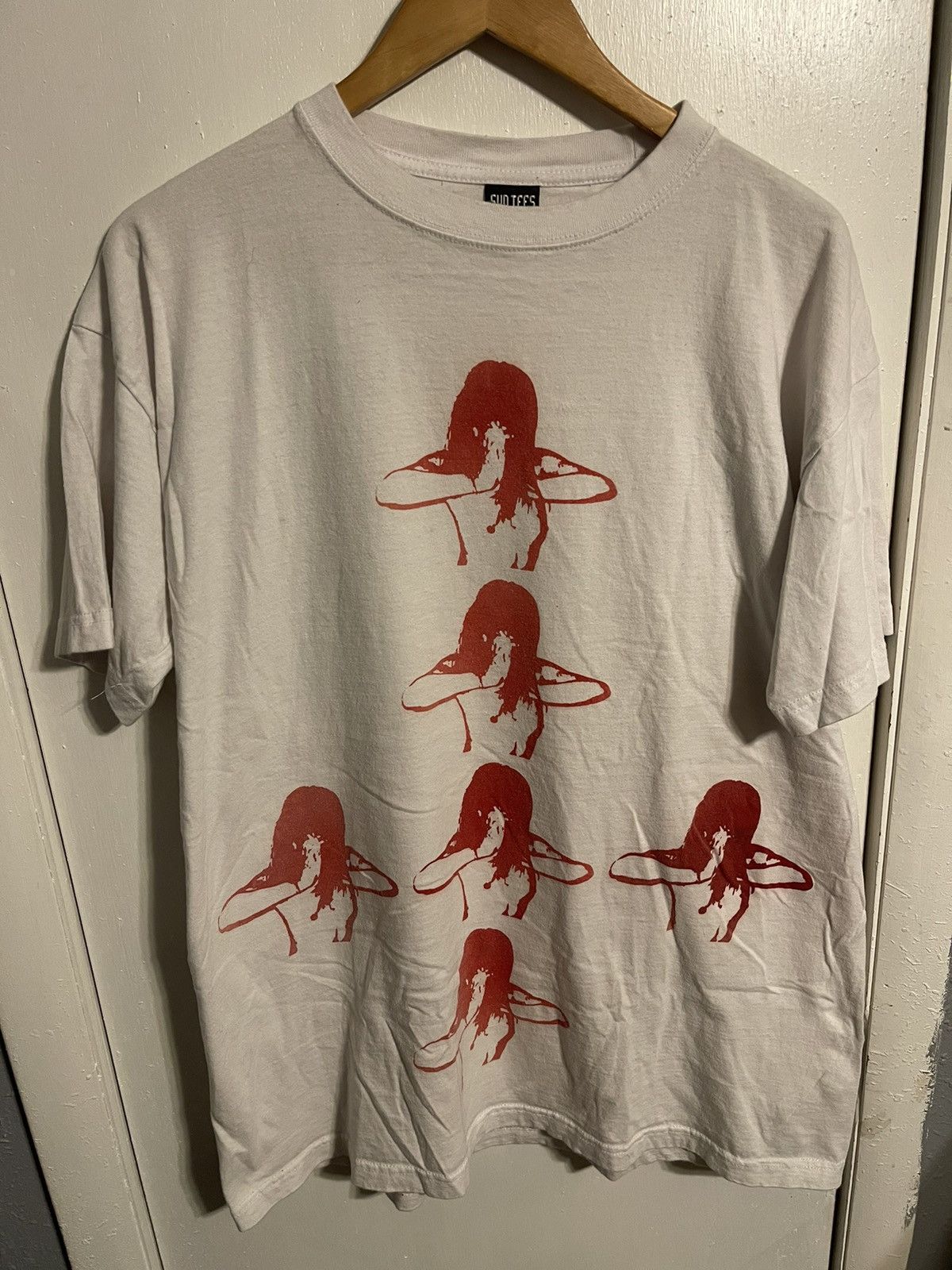 Japanese Brand Unavailable Cross Tee Size US XXL / EU 58 / 5 - 1 Thumbnail