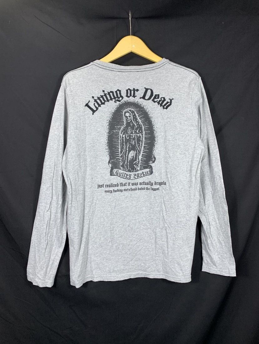 If Six Was Nine Japanese Guilty Parties Punk Skull Long Sleeve Size US L / EU 52-54 / 3 - 1 Thumbnail