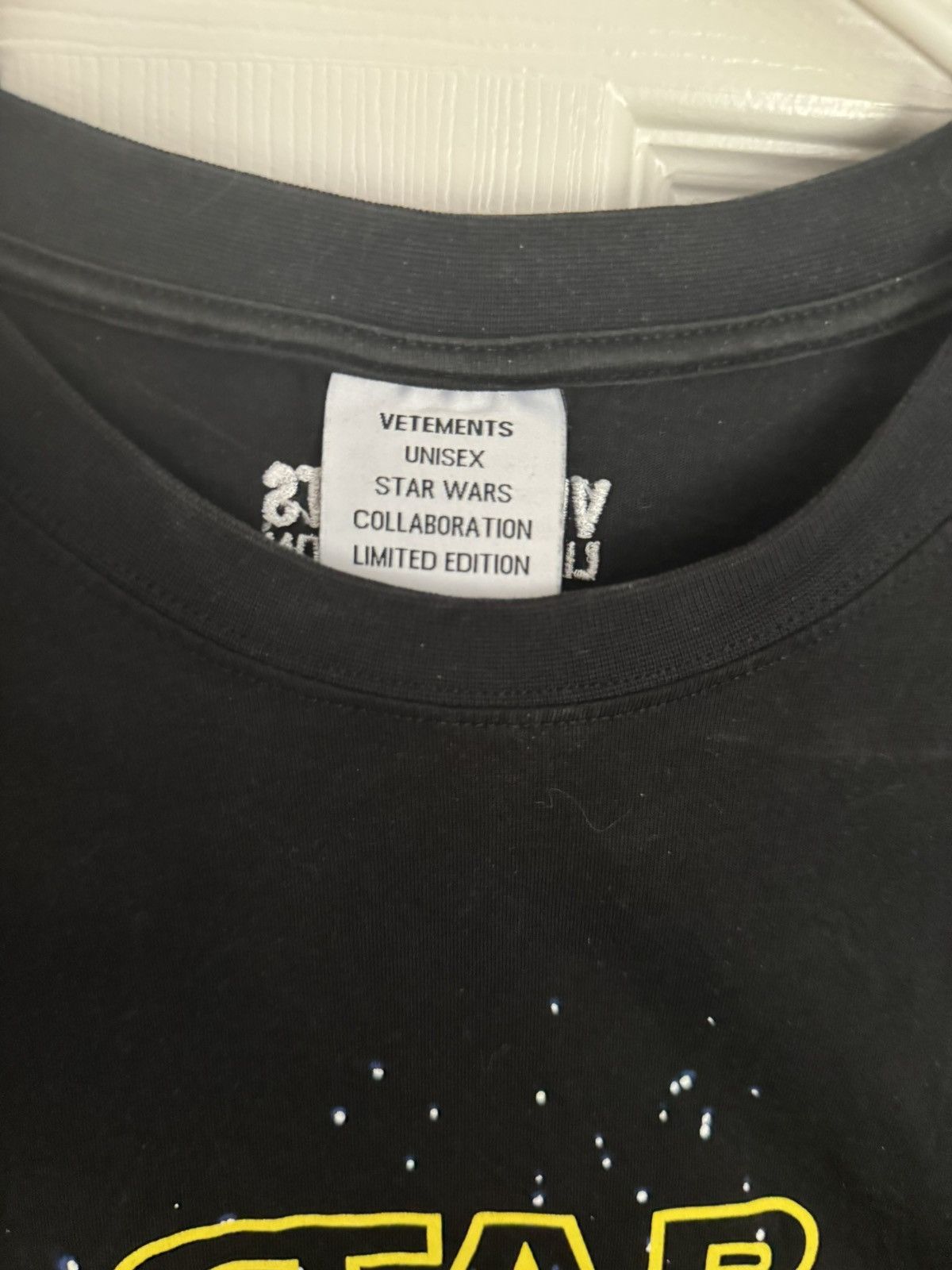 Vetements X Starwars 44pc capsule collection episodes tee