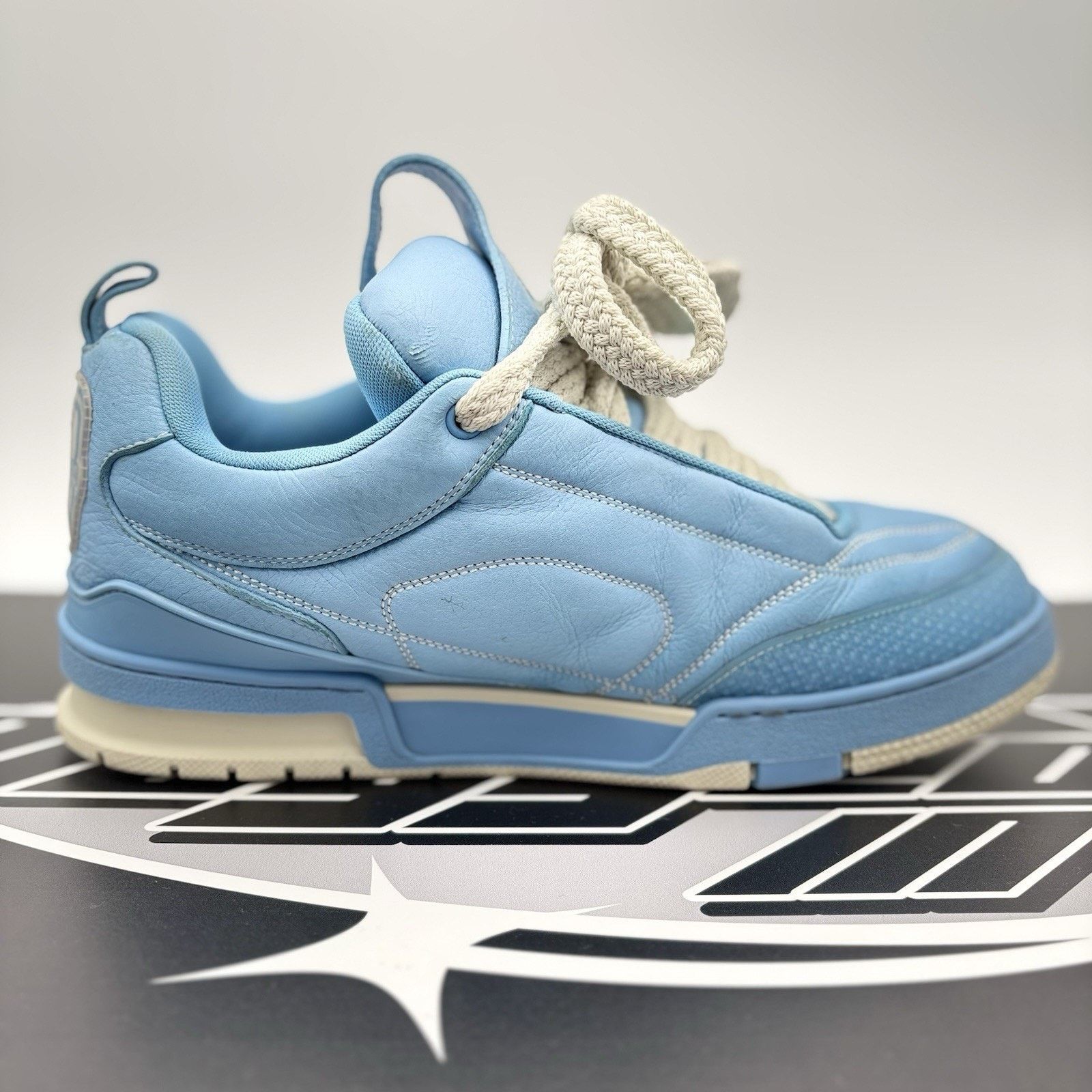 Louis Vuitton Louis Vuitton Skate ' Sky Blue ' | GOOD CONDITION! Size US 11 / EU 44 - 13 Thumbnail