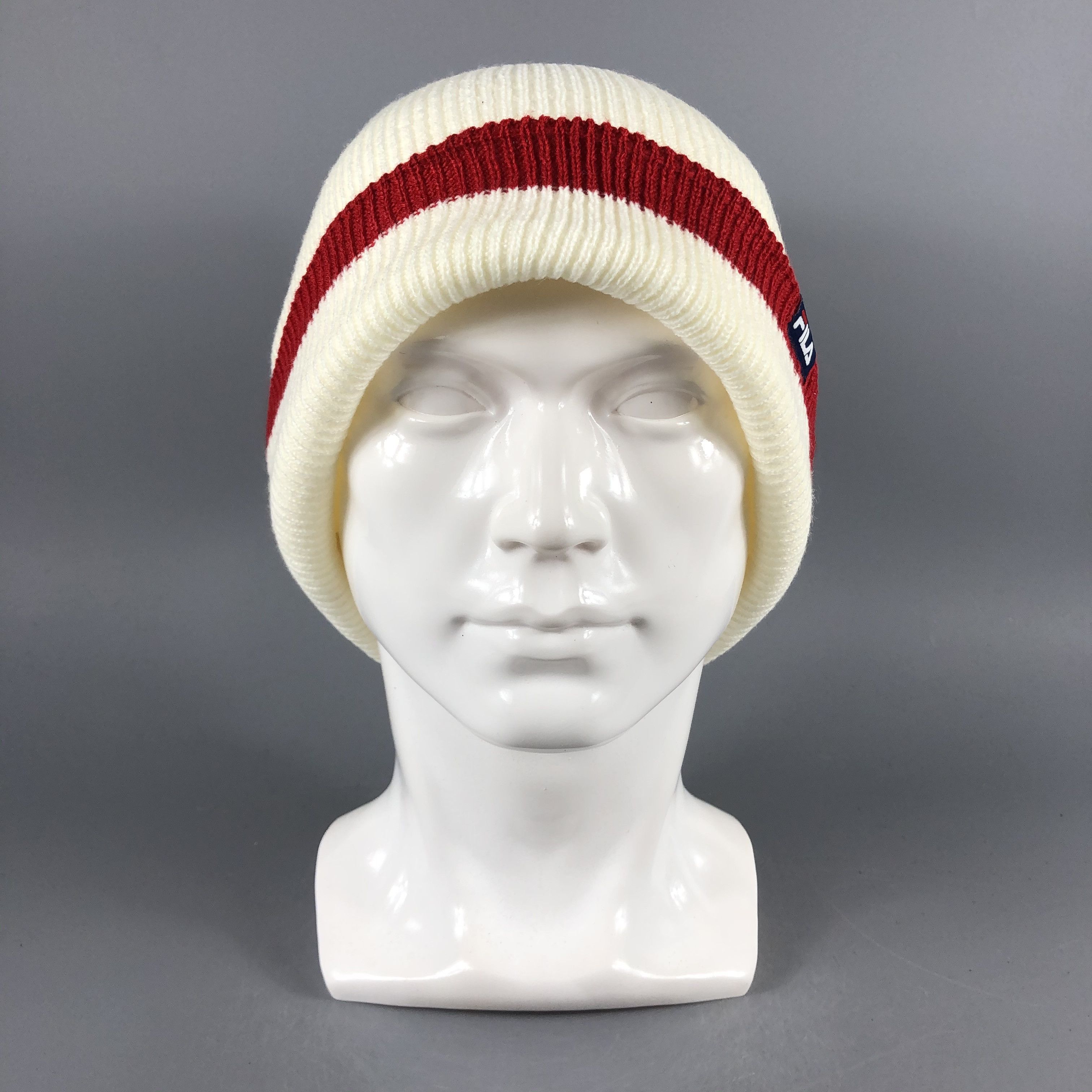 Fila × Vintage Fila Golf Beanie Snow Hat Snow Cap -D934 Size ONE SIZE - 9 Thumbnail