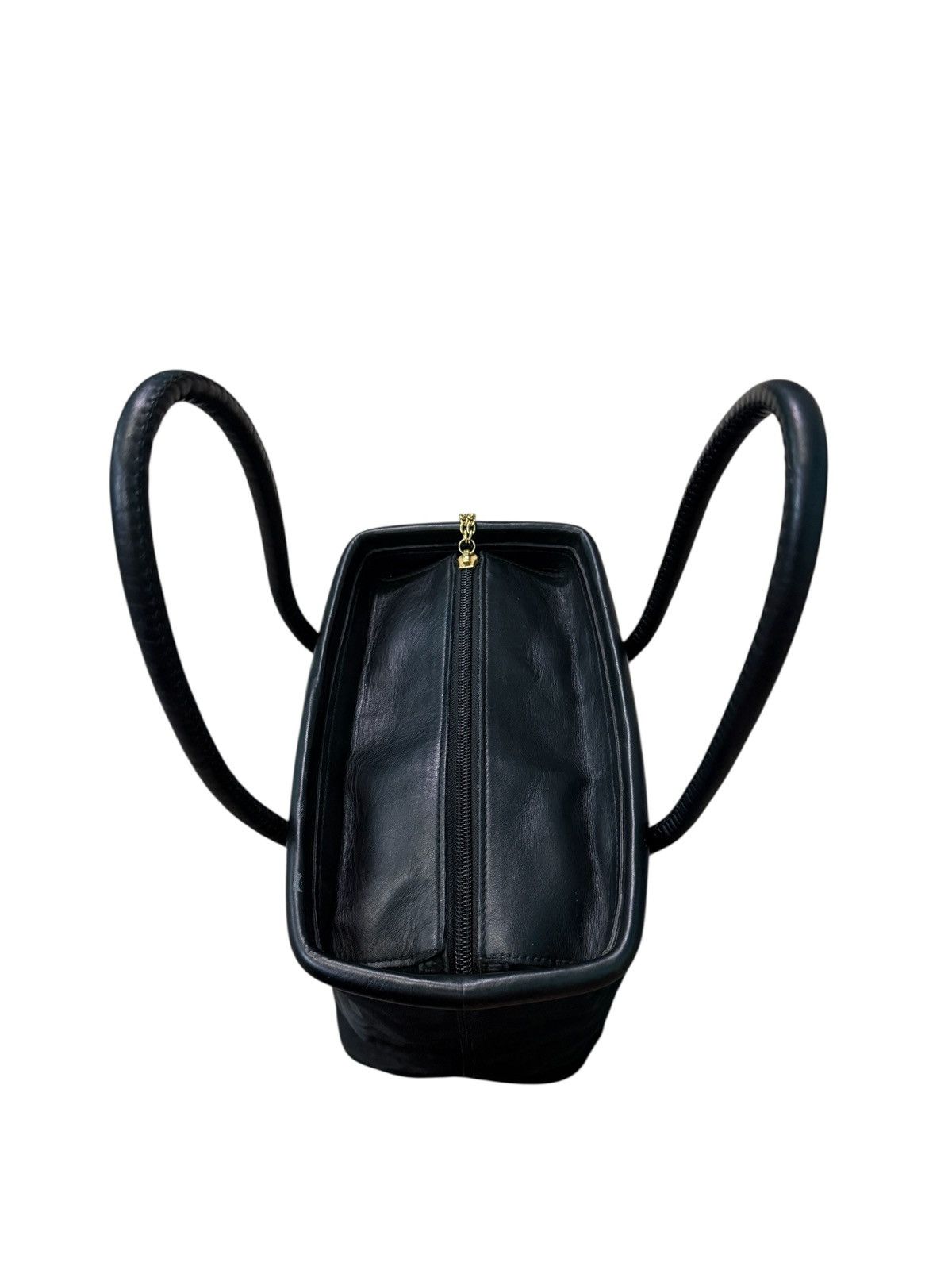 Celine RARE VINTAGE CELINE NYLON LEATHER HANDBAG Size ONE SIZE - 17 Thumbnail