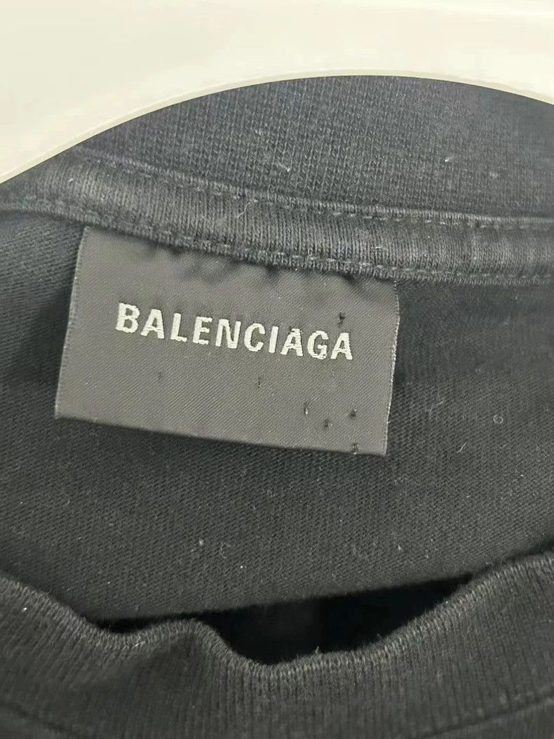 Balenciaga Balenciaga Splash-ink logo short sleeve Size US XS / EU 42 / 0 - 3 Thumbnail