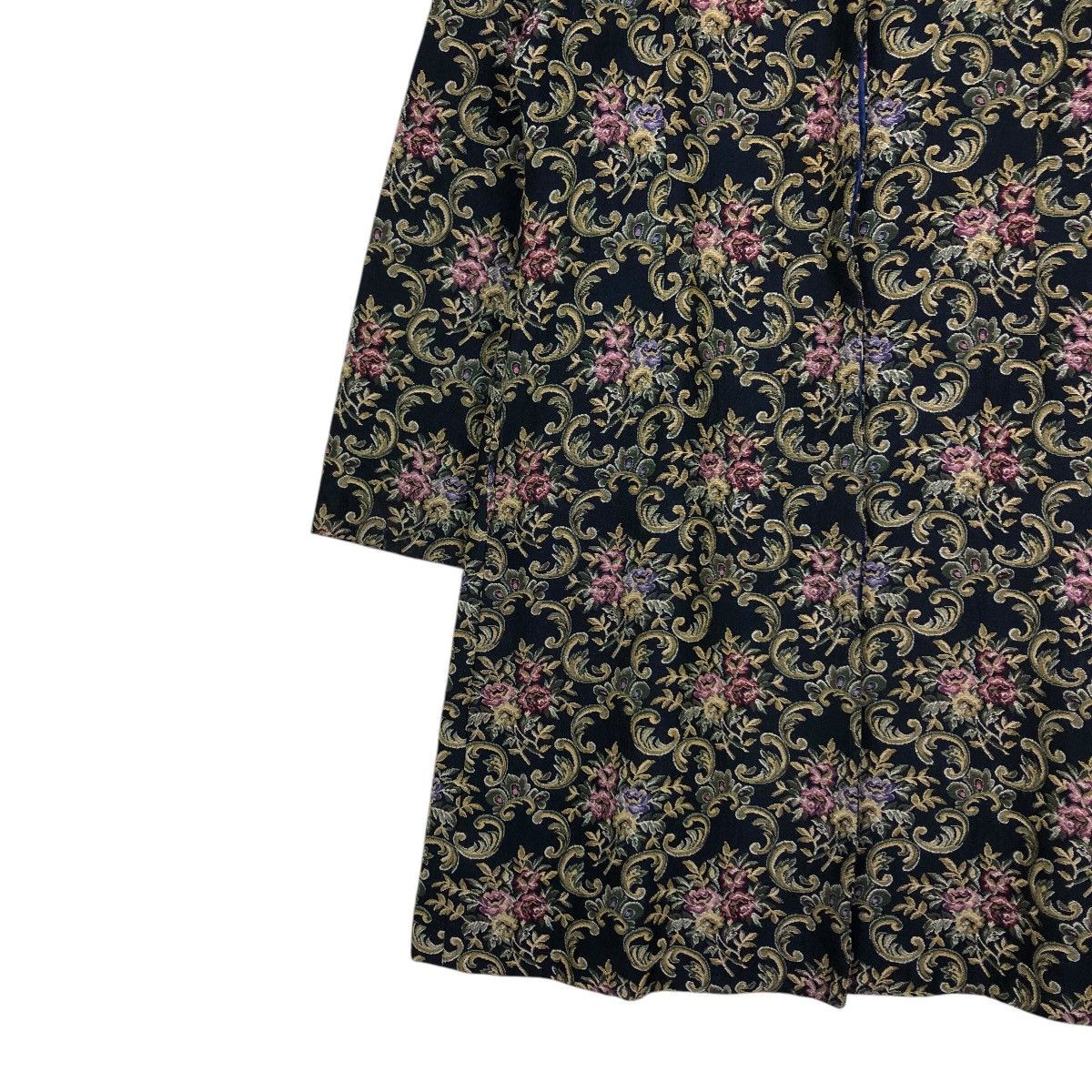 Designer × Japanese Brand × Vintage 📌Vtg Long Jacket Floral Quilted Atsuki Onishi Issey Miyake Size US M / EU 48-50 / 2 - 6 Thumbnail