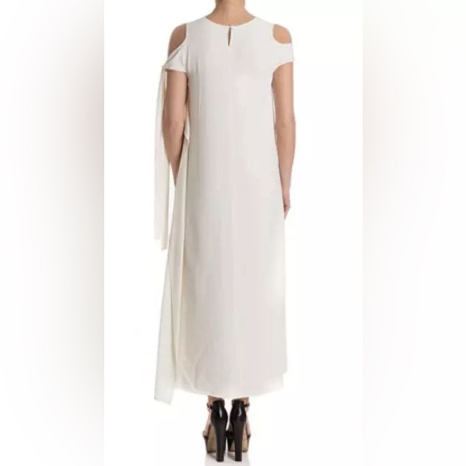 Helmut Lang Nwt -helmut lang cream ivory long maxi dress SRP $595 Size S / US 4 / IT 40 - 2 Thumbnail