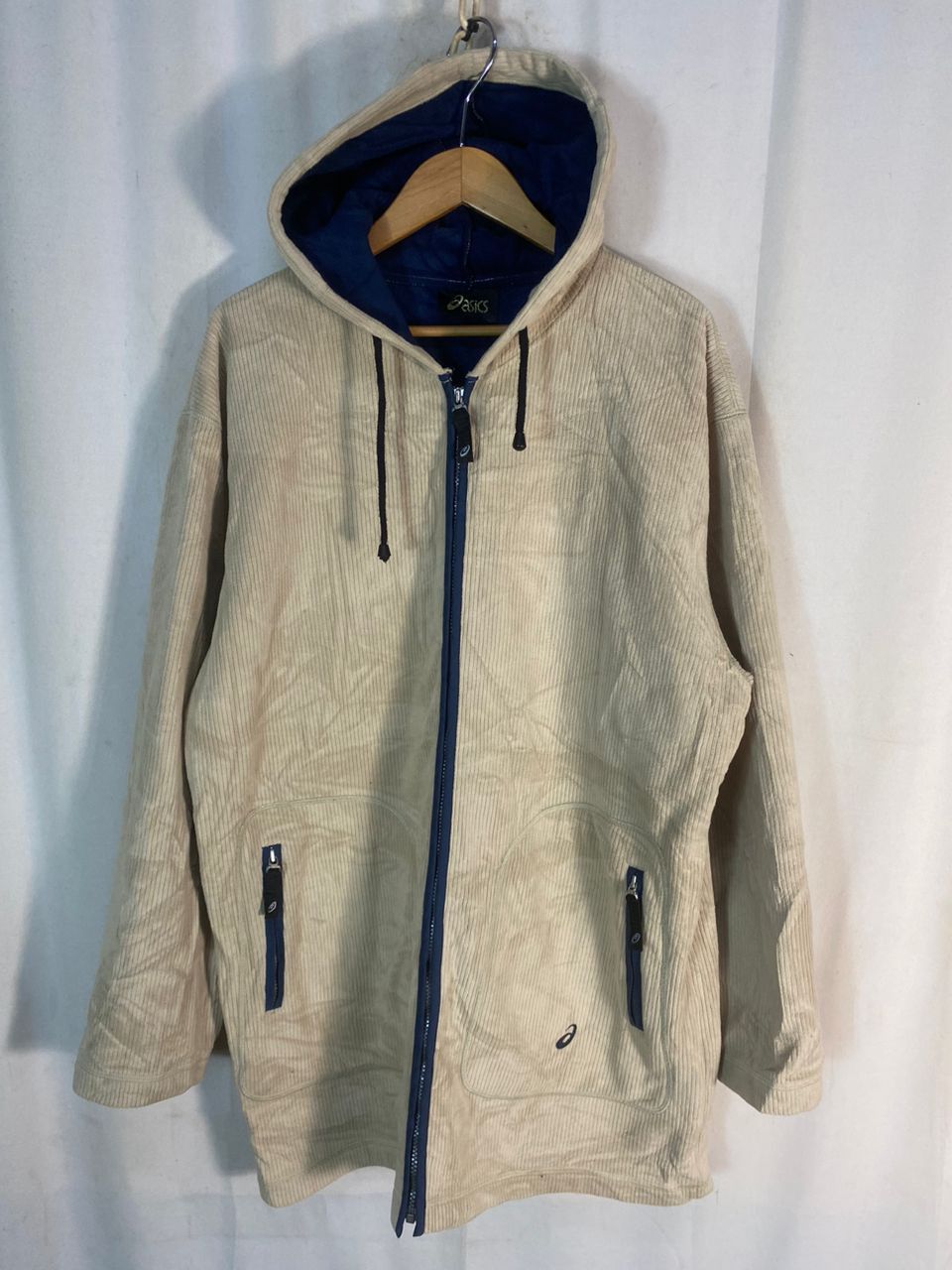 Asics Vintage asics cudroy hoodie parka jacket Size US L / EU 52-54 / 3 - 10 Thumbnail