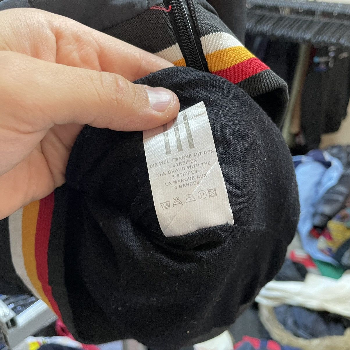 Adidas × Vintage Vintage 90s Adidas West Germany Jacket Track jersey bomber Size US M / EU 48-50 / 2 - 7 Thumbnail