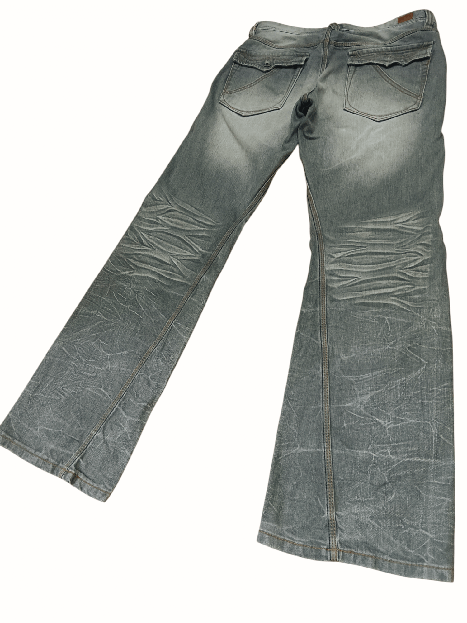 HIDEAWAYS 🔥NCFM🔥 Elaborate Collection Clawmark Mudwash Flare Denim Size US 30 / EU 46 - 4 Thumbnail