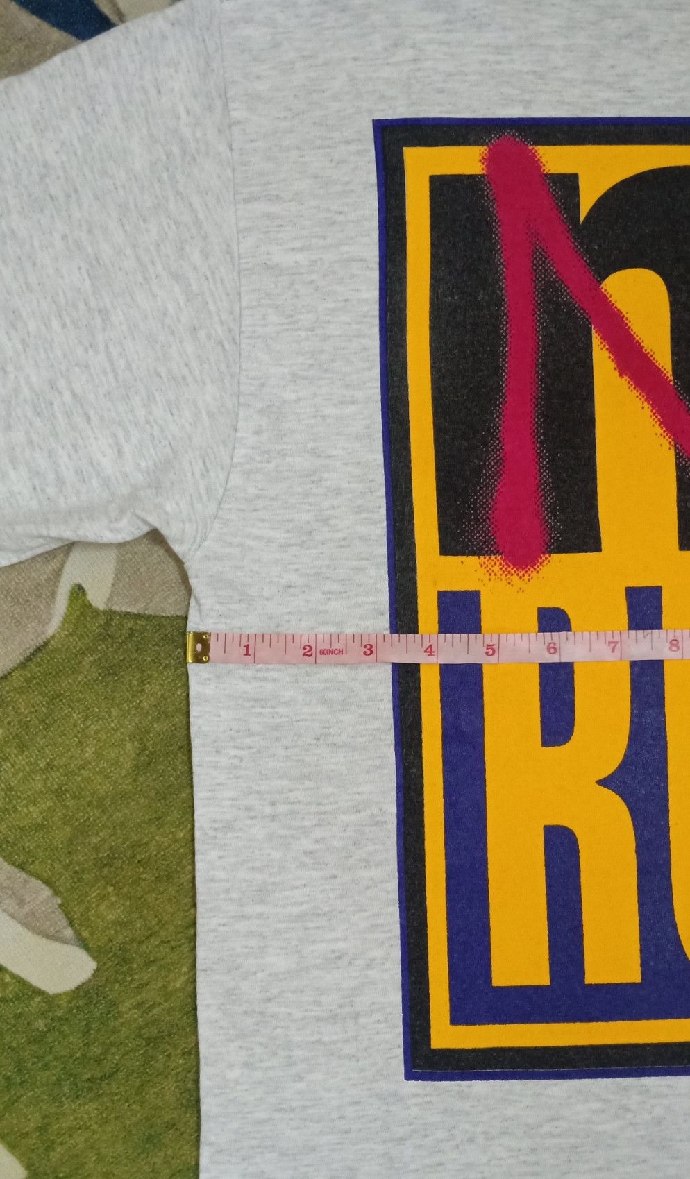 Rap Tees × Vintage Vintage 90s No Rules T-shirt Size US L / EU 52-54 / 3 - 13 Thumbnail