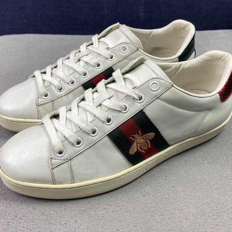 Gucci Gucci Ace Embroidered Stylish Sneakers for Women 0079 Size US 7.5 / IT 37.5 - 1 Thumbnail