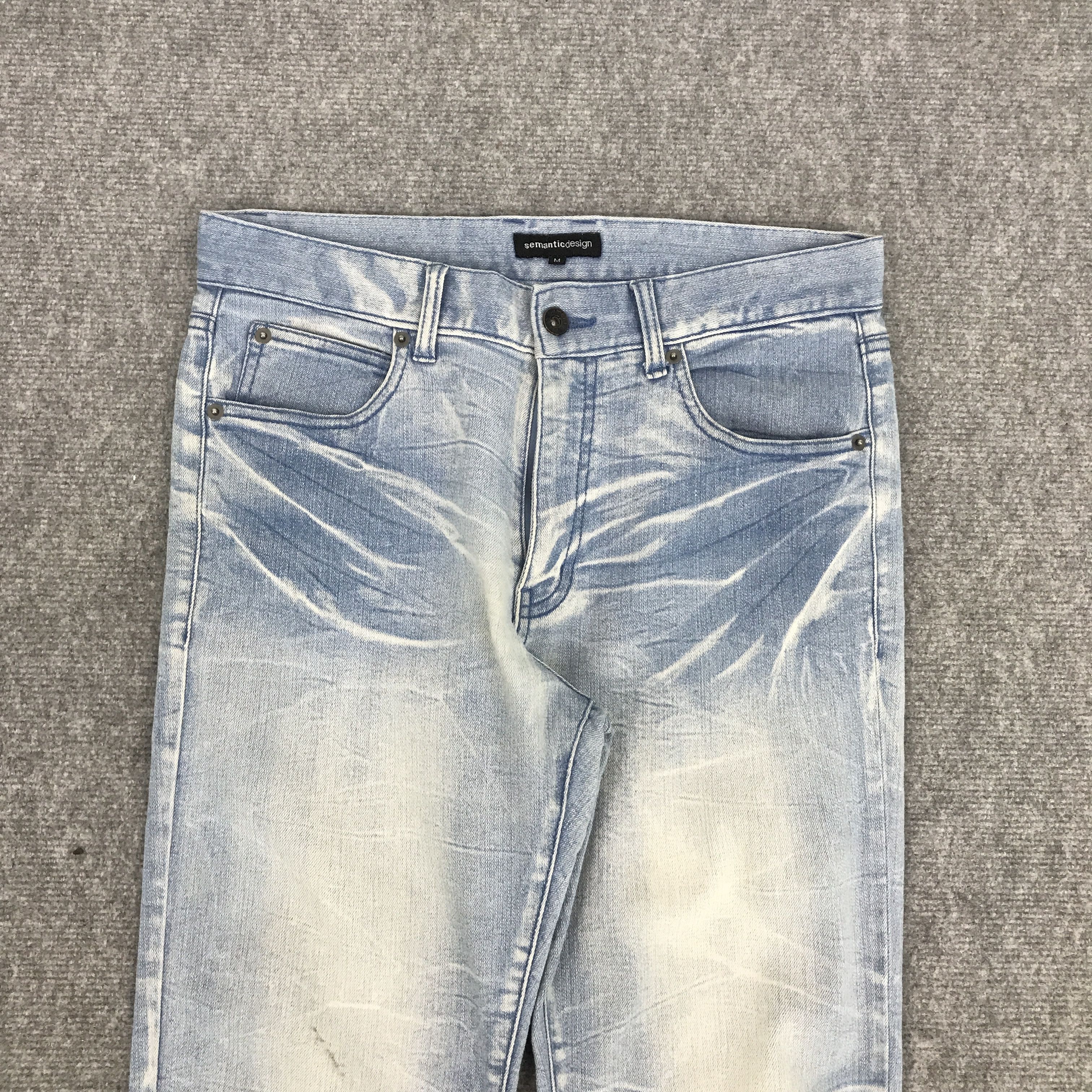 Japanese Brand × semanticdesign SEMANTIC DESIGN JAPAN DESIGN SKINNY JEANS PANTA Size US 30 / EU 46 - 3 Thumbnail