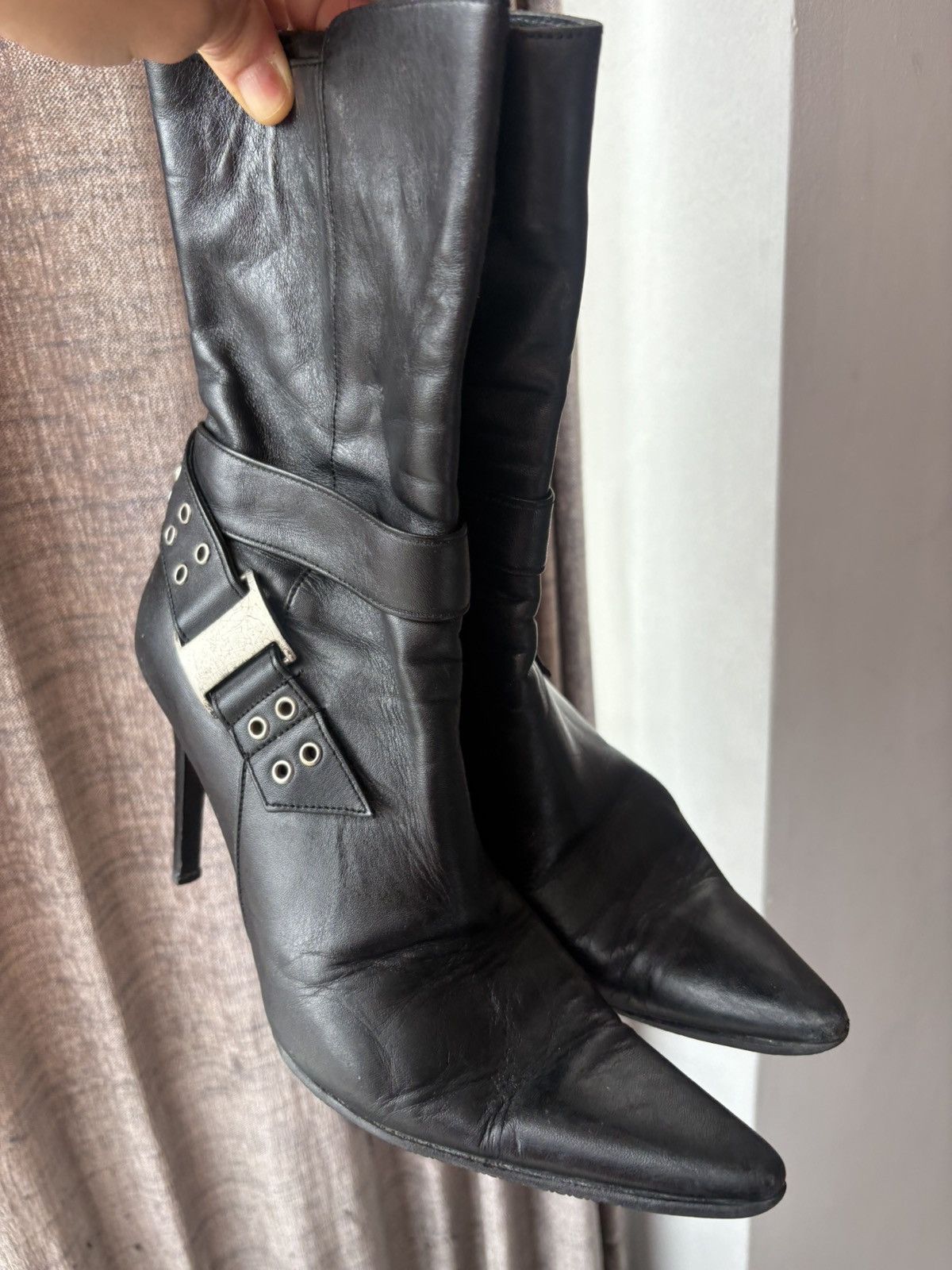 Vintage y2k leather boots Size US 6 / IT 36 - 15 Thumbnail