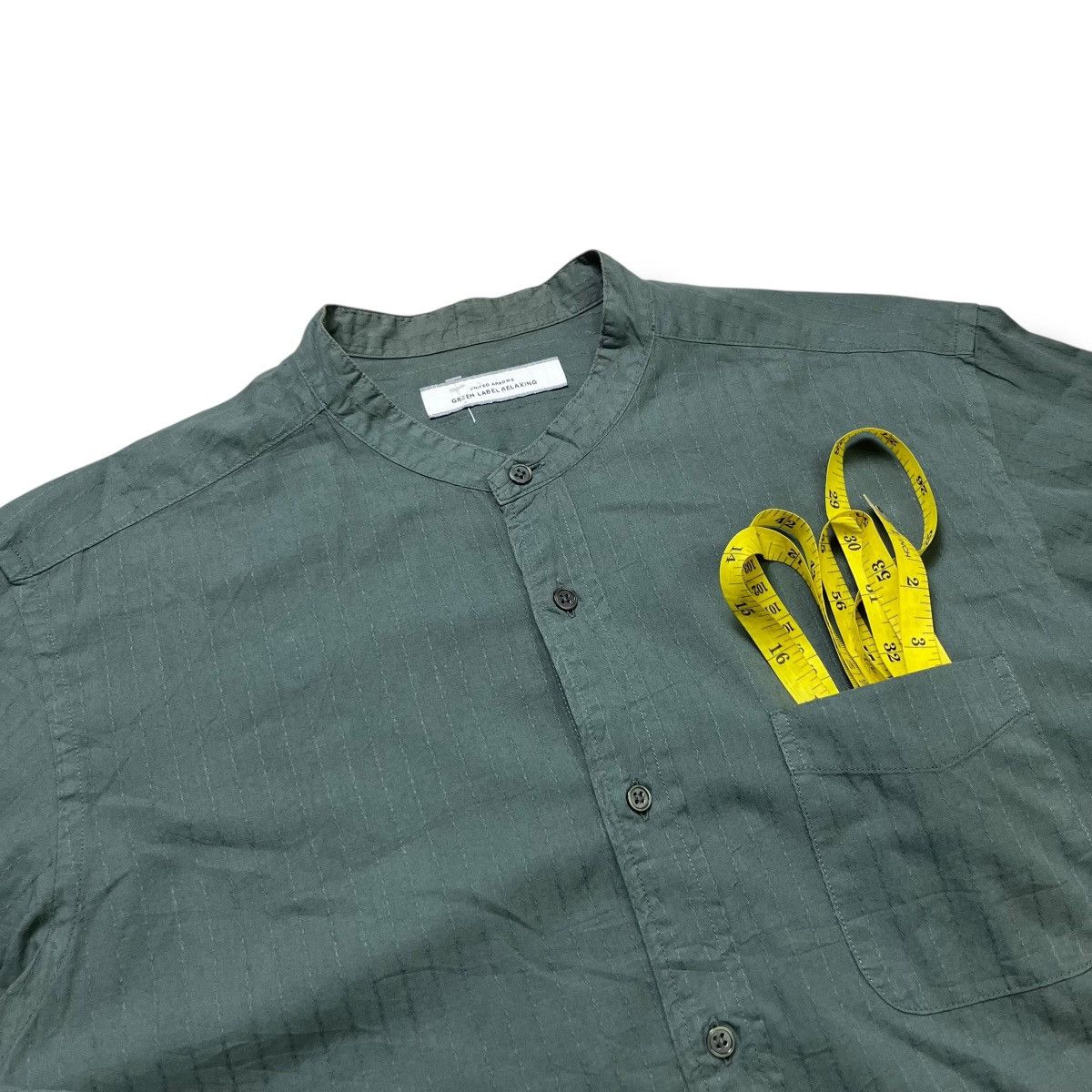 Tornado Mart green label relaxing shanghai collar inspired issey miyake Size US L / EU 52-54 / 3 - 4 Thumbnail