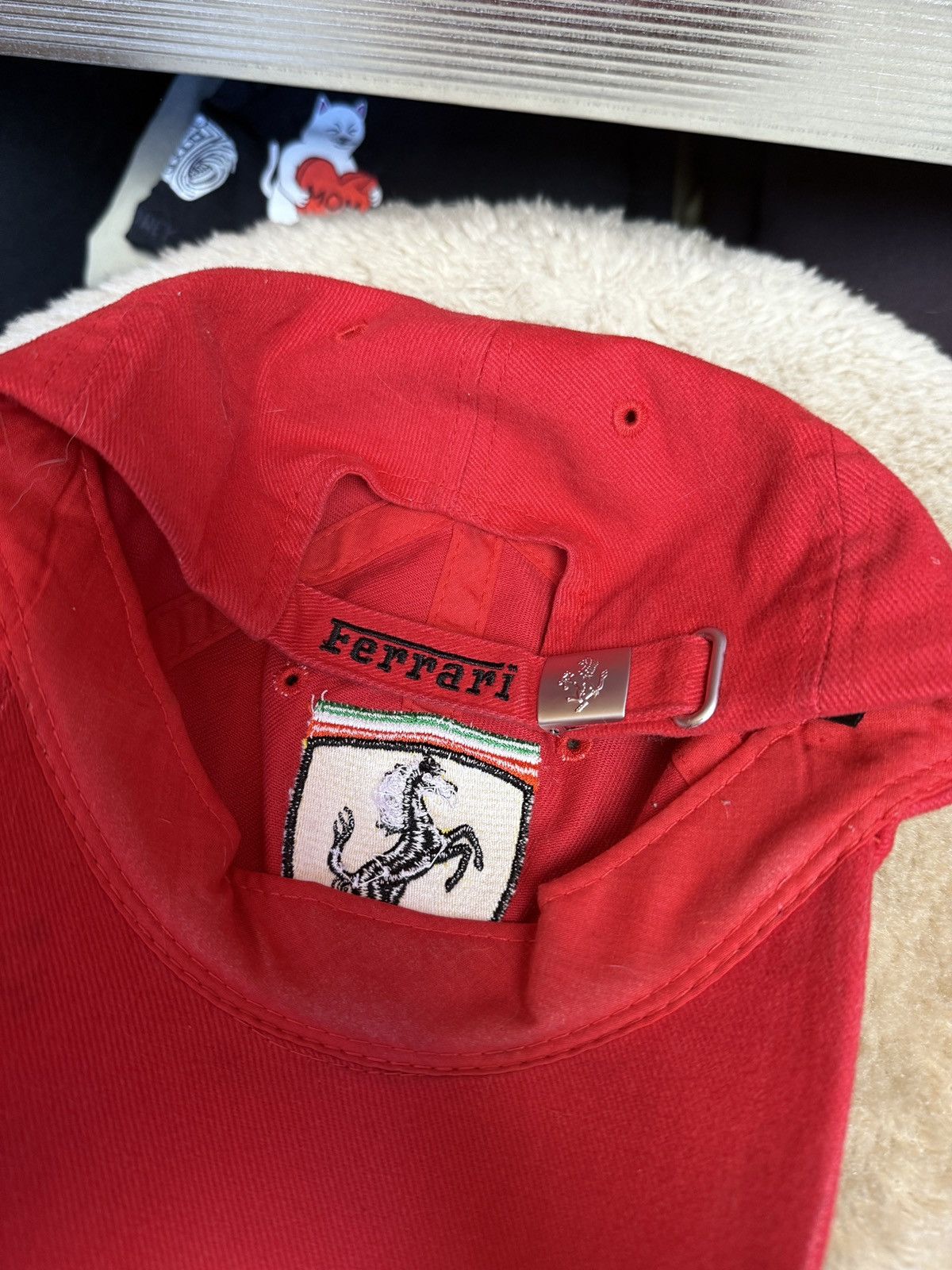 Ferrari Ferrari Cap 1999 Embroidered logo Official Merchandise Size ONE SIZE - 8 Thumbnail