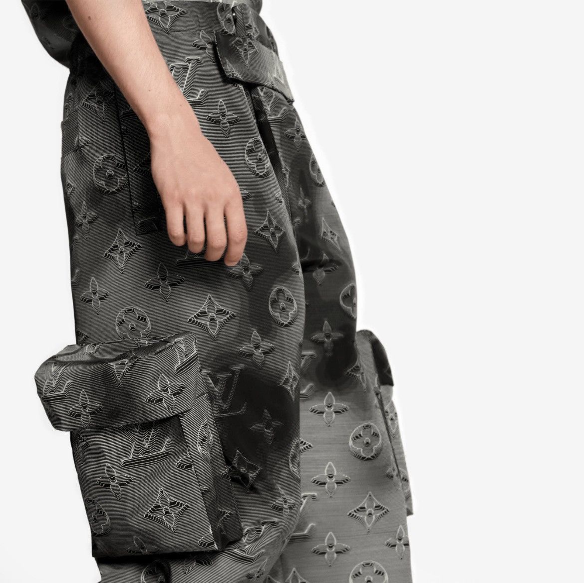 Louis Vuitton 2054 Removable 3D Pockets Cargo Pants