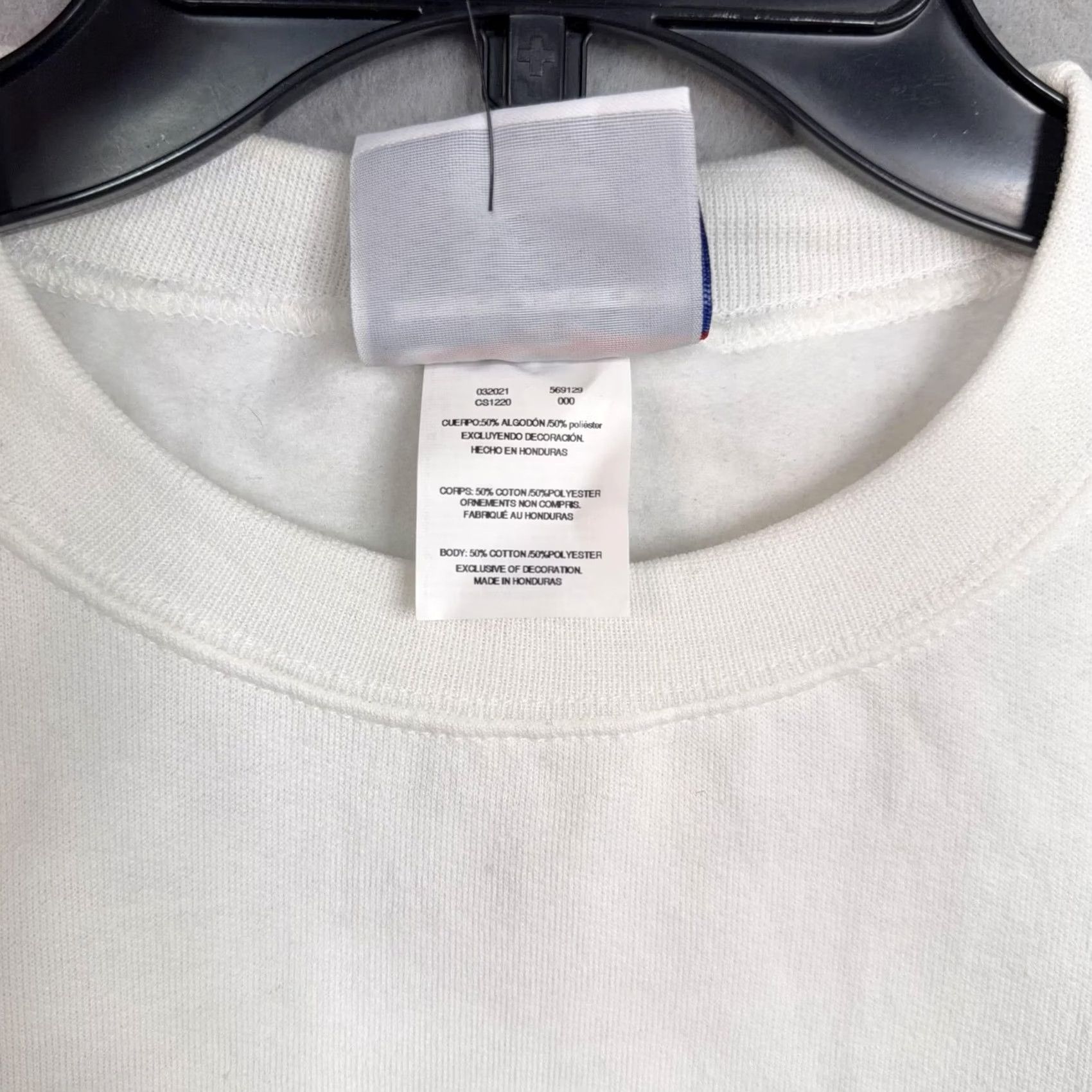 Champion Nashville Sweatshirt Adult Small White Fleece Destination Crewneck City Champion Size US S / EU 44-46 / 1 - 5 Thumbnail