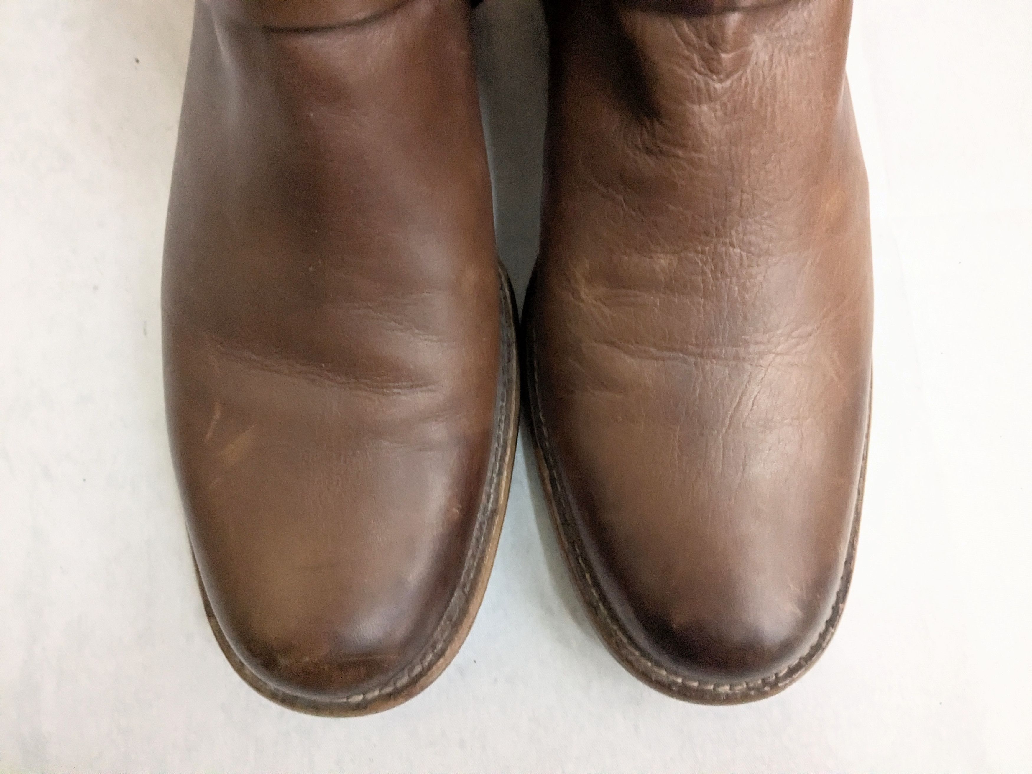 Frye Frye Harness Boots Brown Leather 10 D Motorcycle Biker Size US 10 / EU 43 - 3 Thumbnail