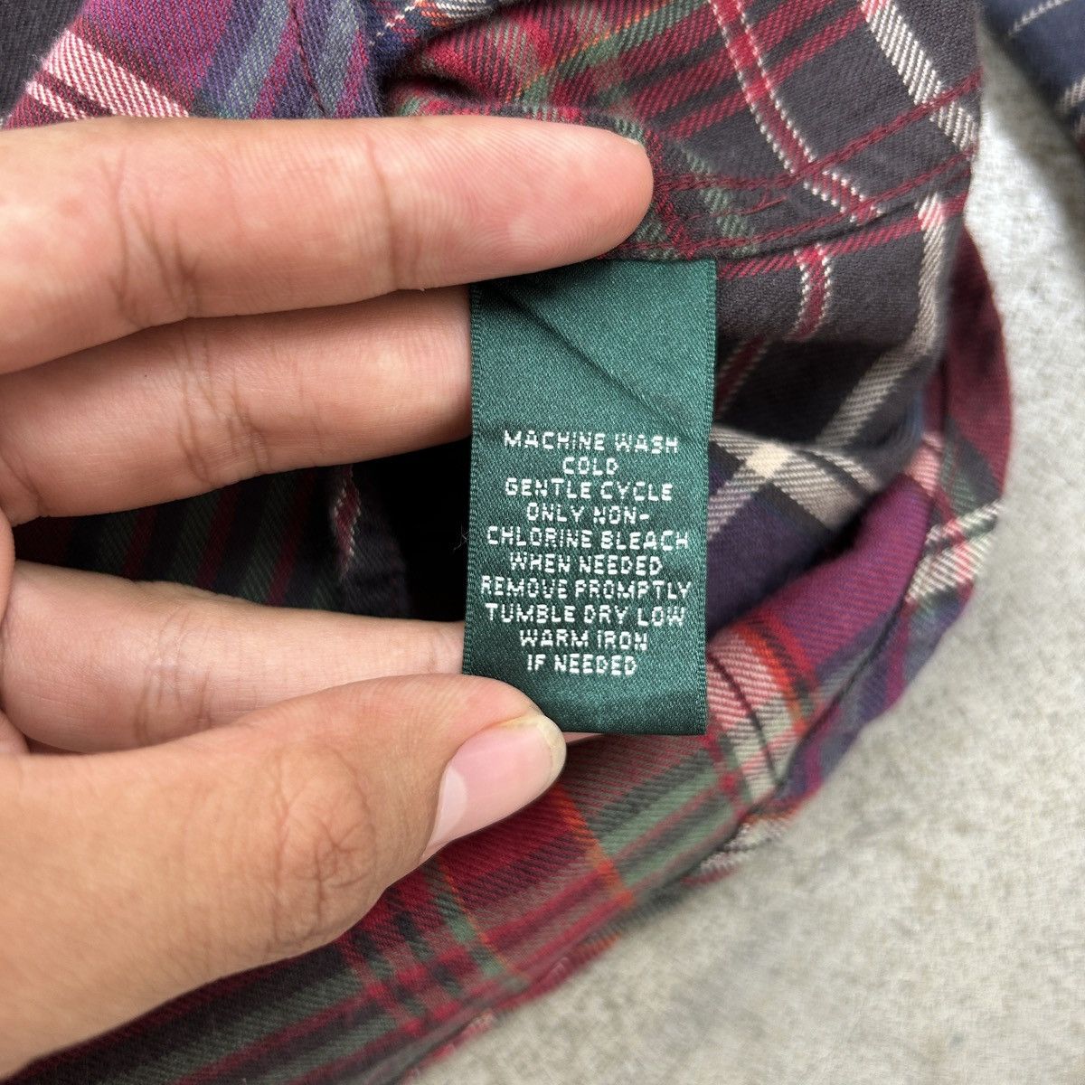 Lauren Ralph Lauren × Polo Ralph Lauren × Ralph Lauren Lauren Ralph Lauren Petite Flannel Shirt Size S / US 4 / IT 40 - 12 Thumbnail