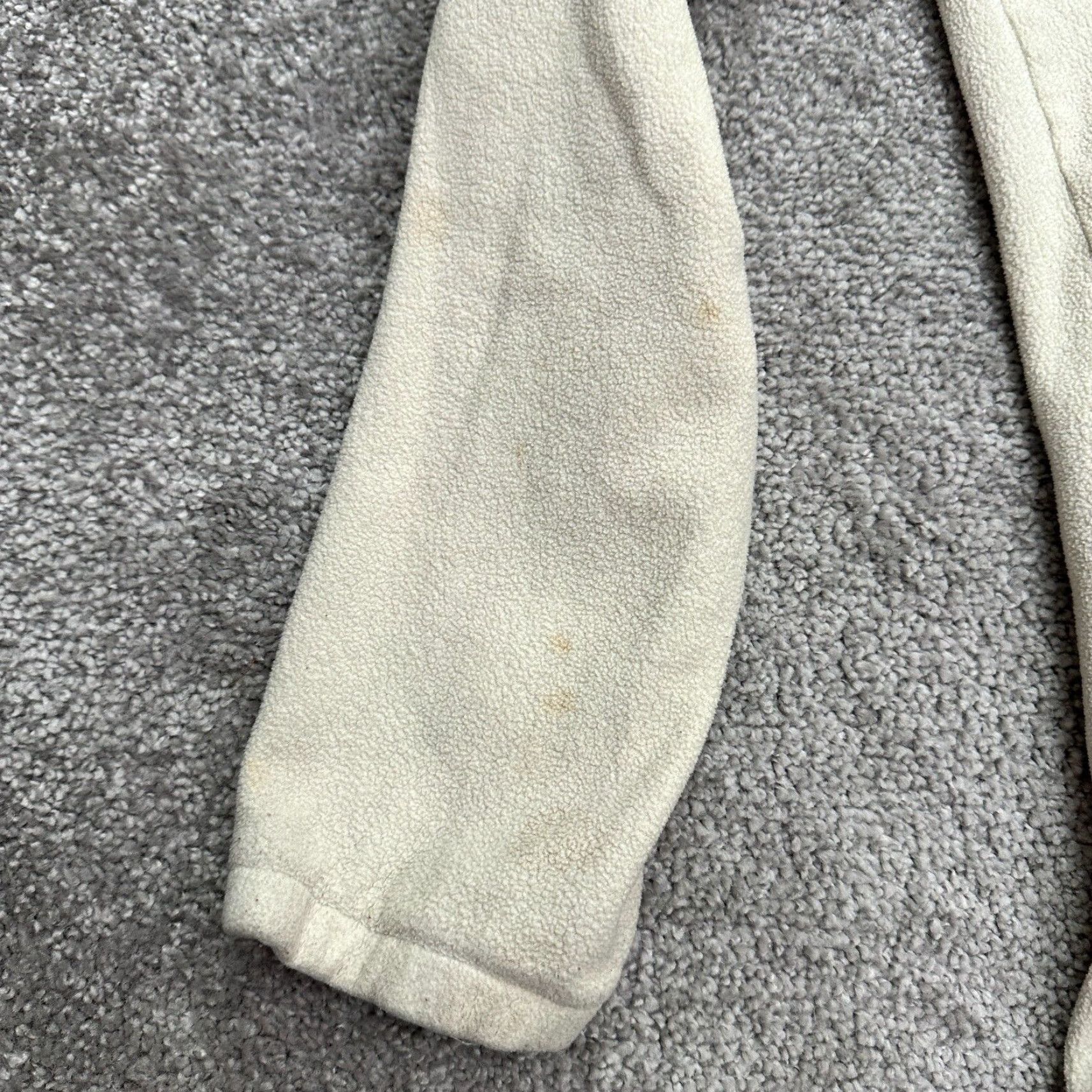 Vintage Columbia Benton Springs Fleece Jacket Women Medium Beige Full Zip Outdoor Hiking Size M / US 6-8 / IT 42-44 - 7 Thumbnail