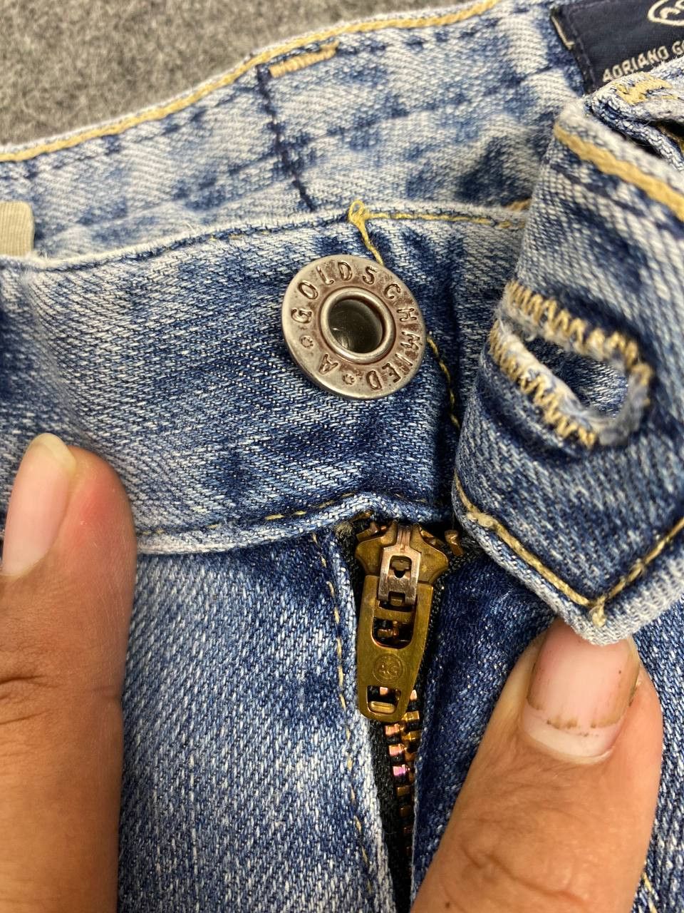 AG Adriano Goldschmied adriano goldschmeid bell bottom flare denim Size 30" / US 8 / IT 44 - 11 Thumbnail