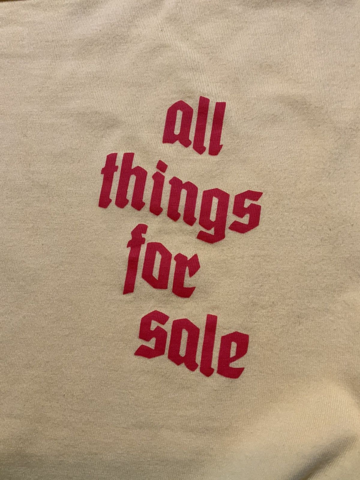 Atelier New Regime Atelier New Regime All Things For Sale Graphic T-Shirt Size US M / EU 48-50 / 2 - 6 Thumbnail