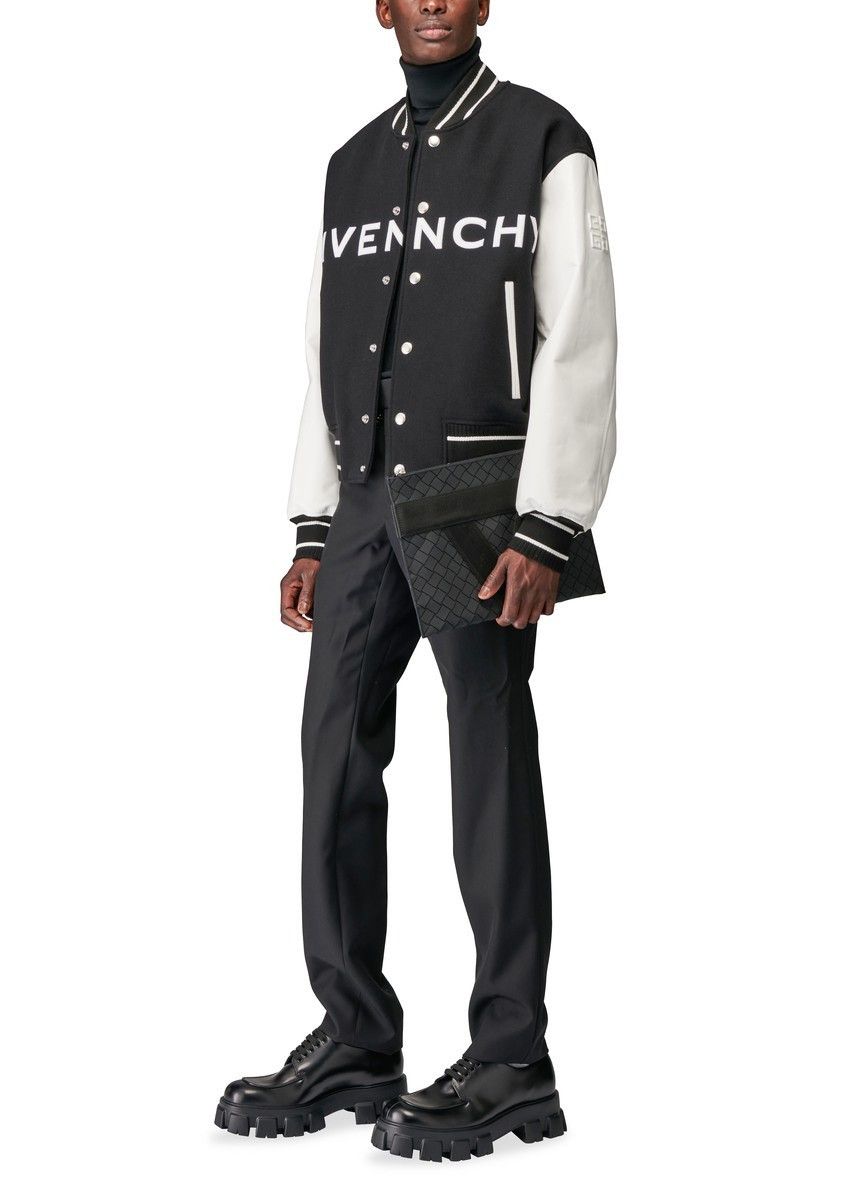 Givenchy Givenchy Black & White Varsity Jacket Size US S / EU 44-46 / 1 - 6 Thumbnail