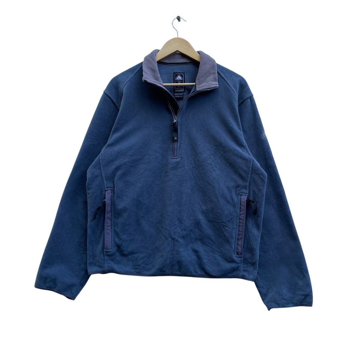 Nike × Vintage 💥Vintage Nike Acg Half Zipper Fleece Pullover Jacket Size US M / EU 48-50 / 2 - 1 Thumbnail