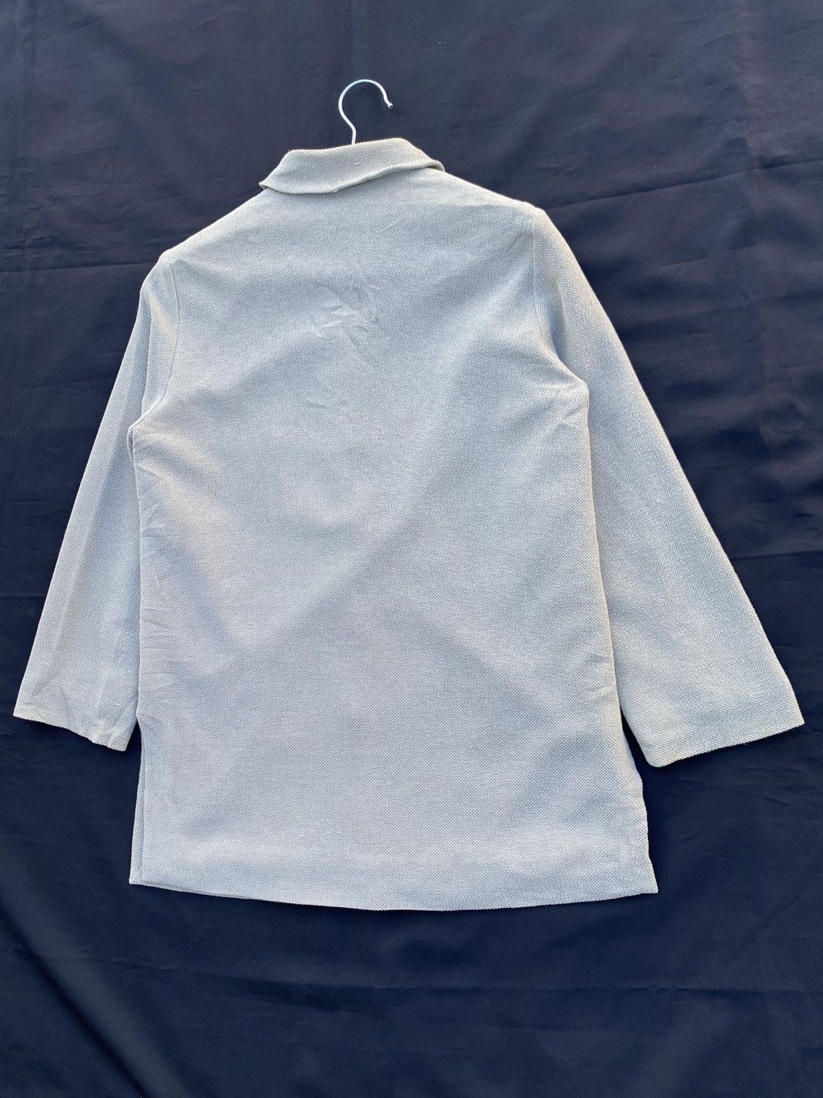 Salvatore Ferragamo Vintage 90s Salvatore Ferragamo Classic Collar Wool Coat Size 34R - 18 Thumbnail
