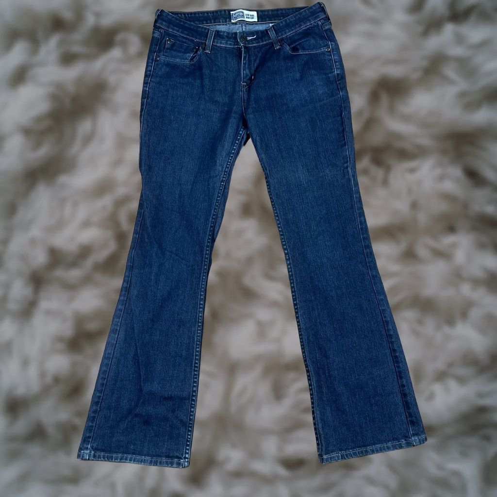 Vintage Signature by Levi Strauss & Co. Jeans Womens 10 Tall Blue Low Rise Bootcut Stretch Denim Jeans Size 32" / US 10 / IT 46 - 1 Thumbnail