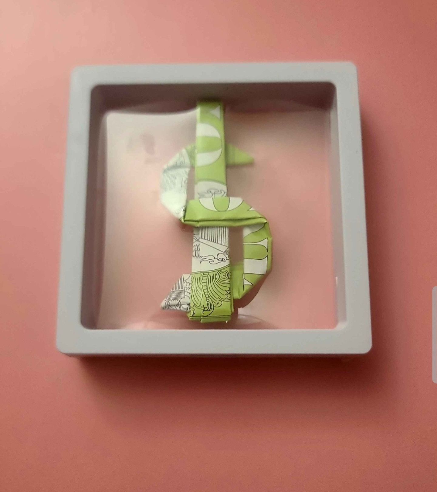 Other Dollar Bill Origami Dollar Sign Display Size ONE SIZE - 1 Thumbnail