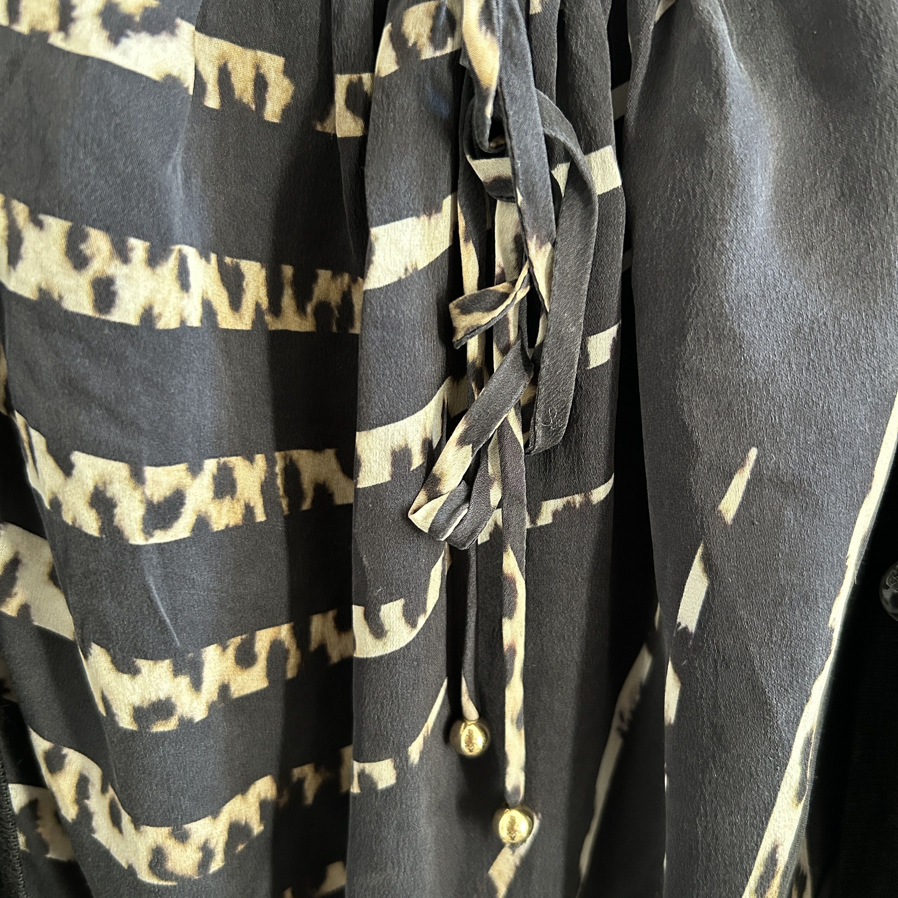 Blumarine intage Y2K Blumarine Cashmere Silk Cardigan Top Size XL / US 12-14 / IT 48-50 - 15 Thumbnail