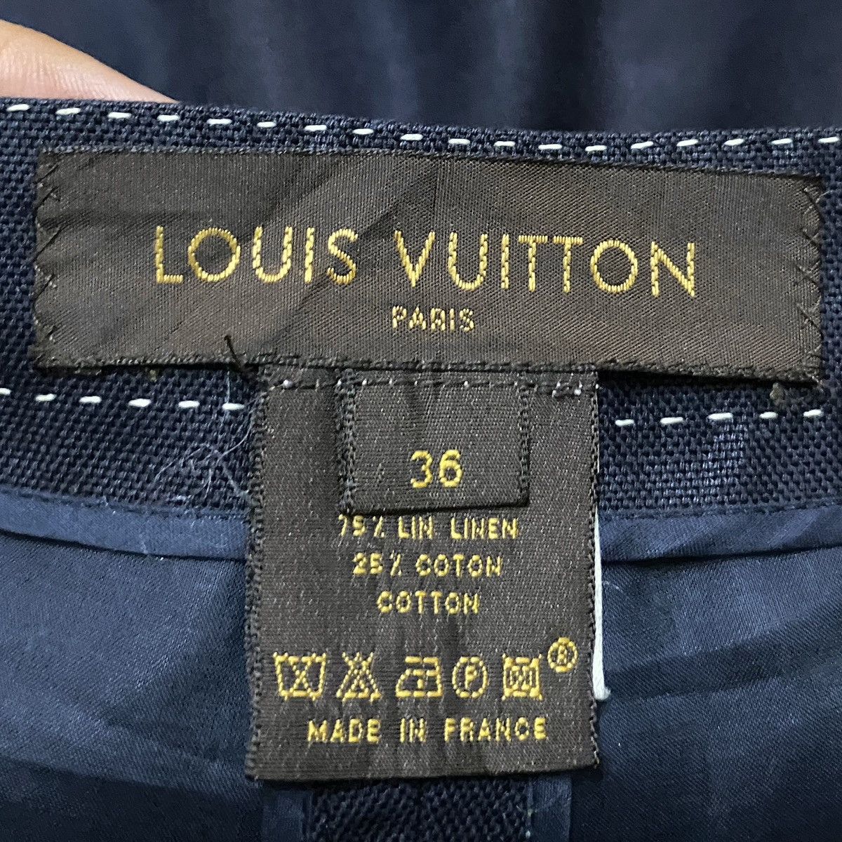 Louis Vuitton Very Rare Design Brand Louis Vuitton Pants 2000s Size US 27 - 7 Thumbnail