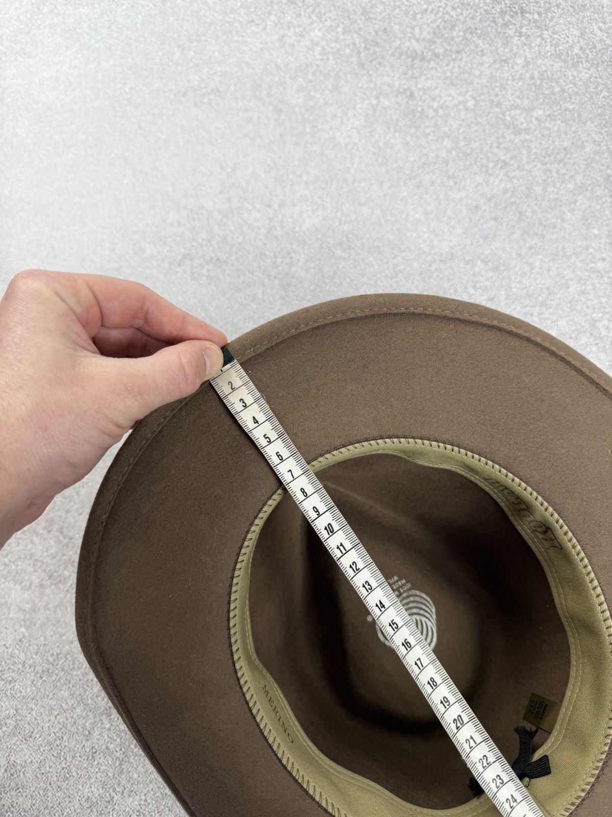 Vintage Vintage Koolah Merino Western Hat Made in USA Size S Size ONE SIZE - 8 Thumbnail