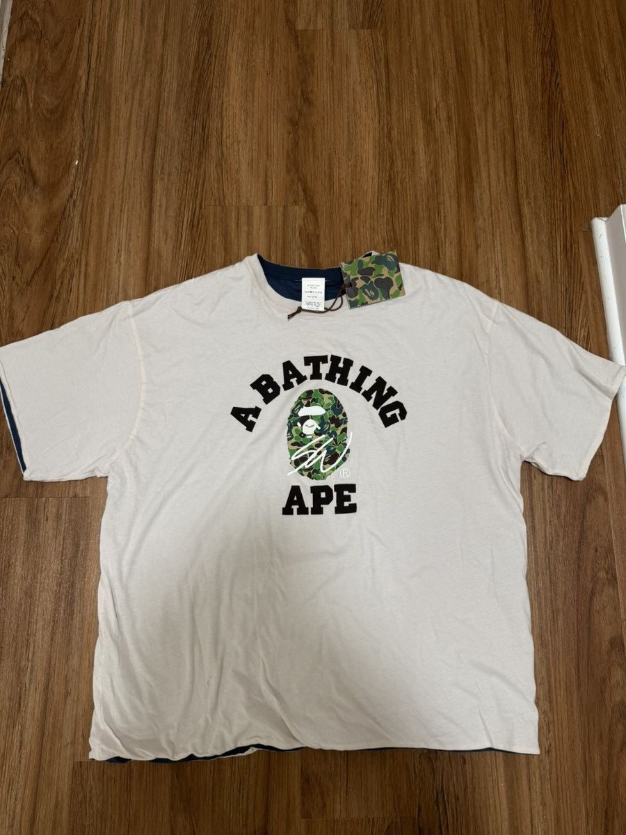 Bape BAPE X SEAN WOTHERSPOON REVERSIBLE TEE Size US L / EU 52-54 / 3 - 1 Thumbnail