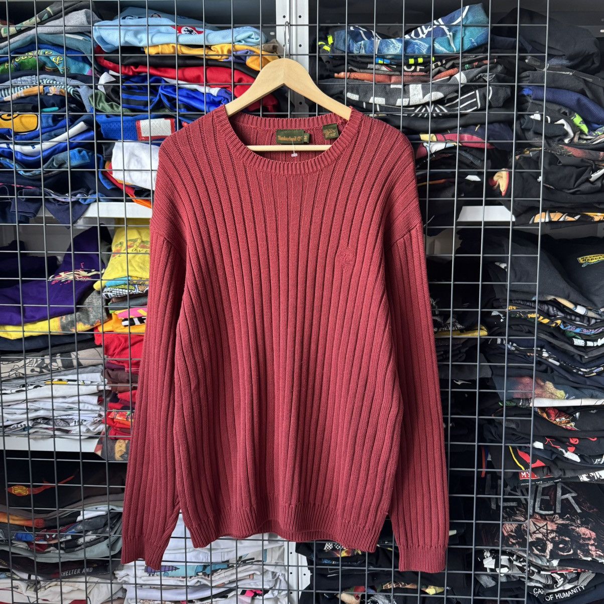Timberland × Vintage Vintage Timberland Sweater Size US M / EU 48-50 / 2 - 1 Thumbnail