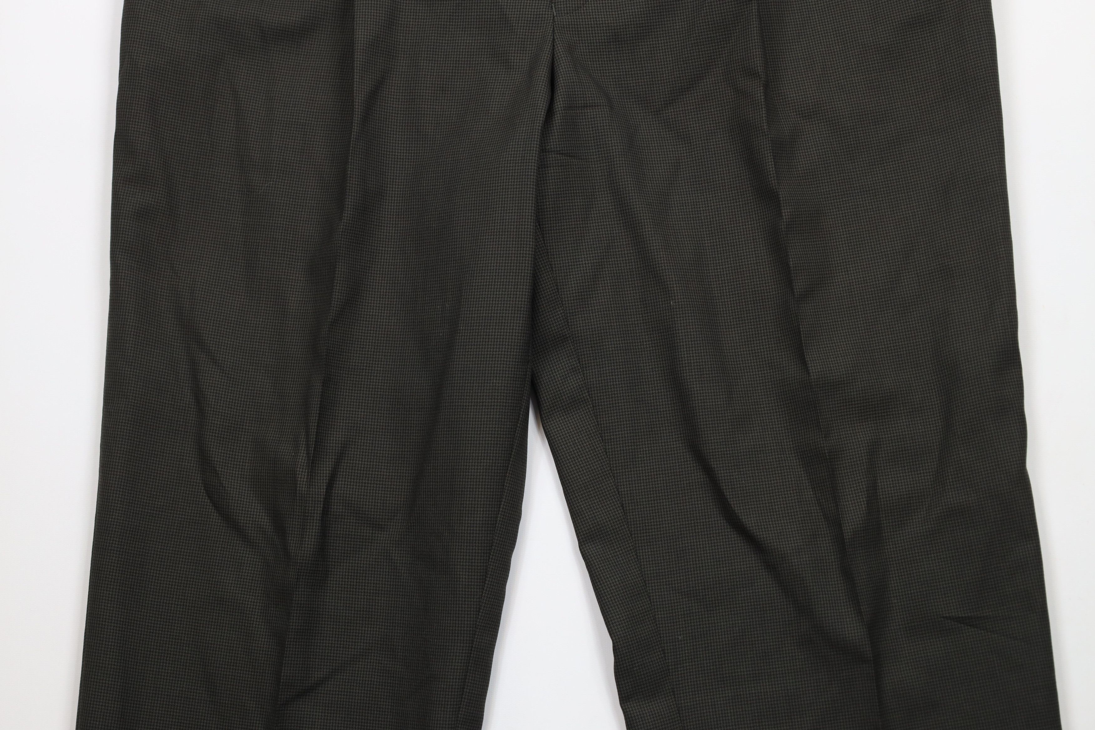 Vintage Vintage 90s Streetwear Houndstooth Wide Leg Chino Pants Size US 38 / EU 54 - 3 Thumbnail