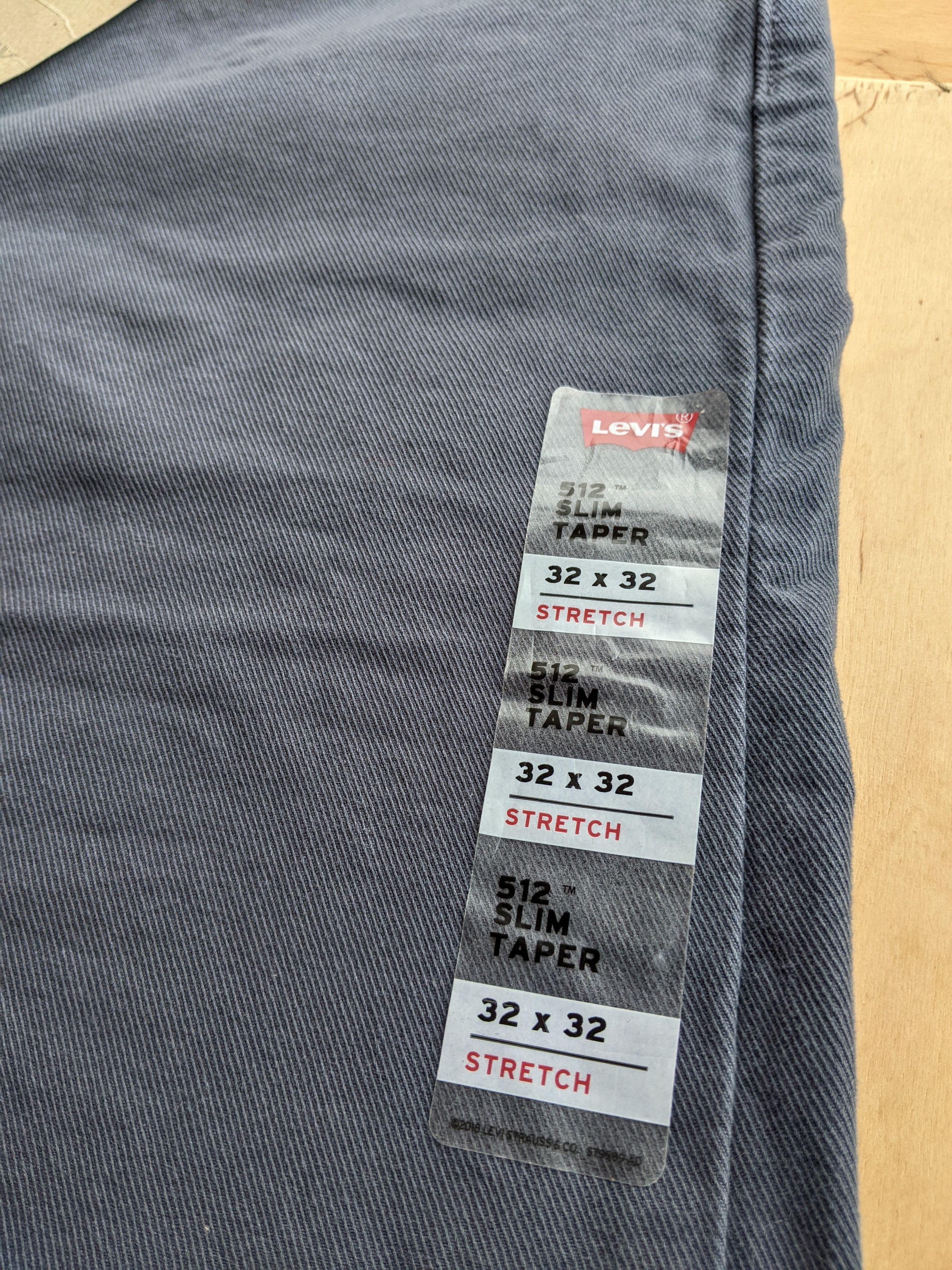 Levi's NEW* Levis 512 Slim Taper Jeans Denim with Tags W32 L32 Size US 34 / EU 50 - 12 Thumbnail