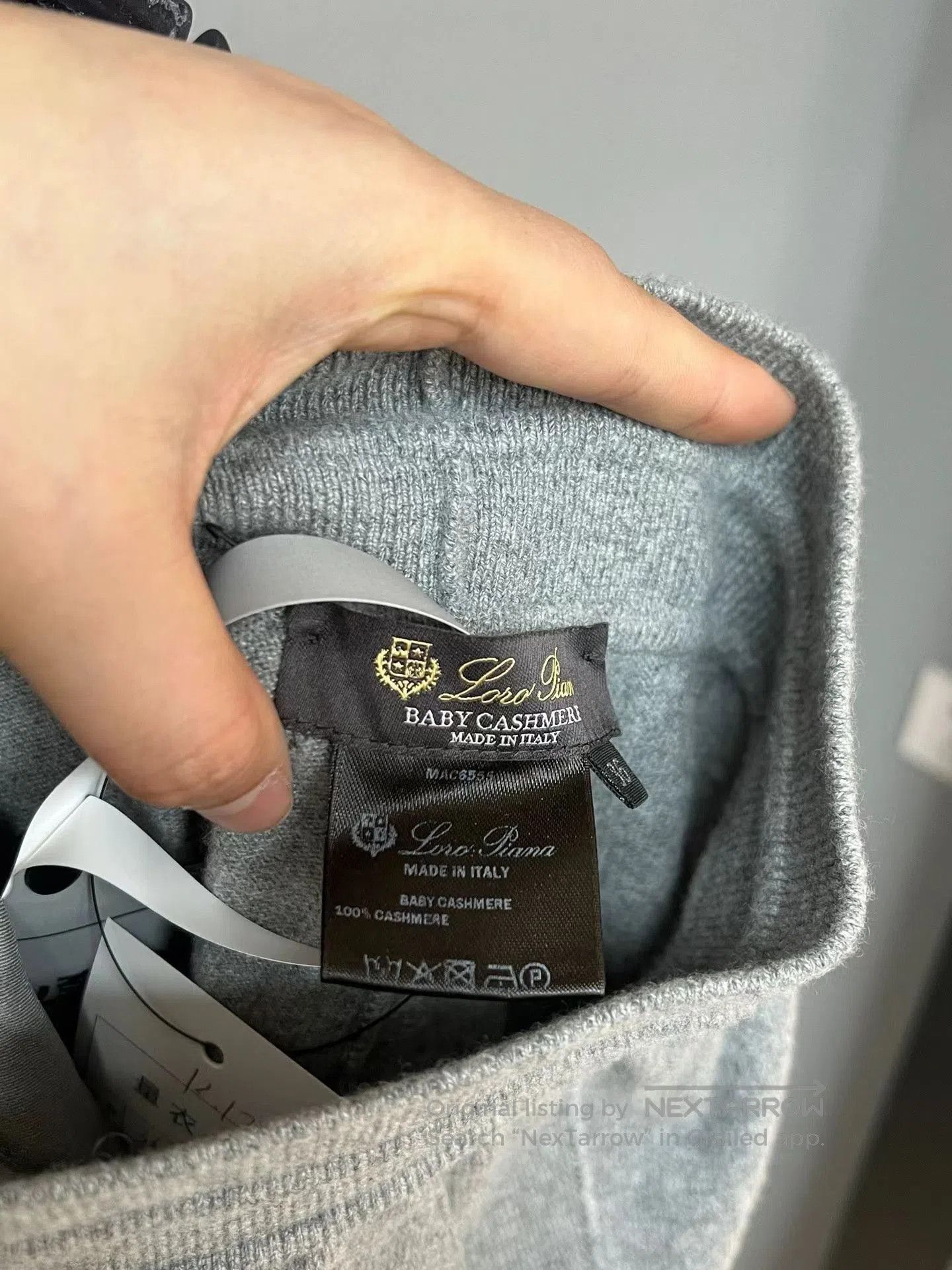 Loro Piana Loro Piana Gray Wool Sweatpants. Size US 36 / EU 52 - 4 Thumbnail