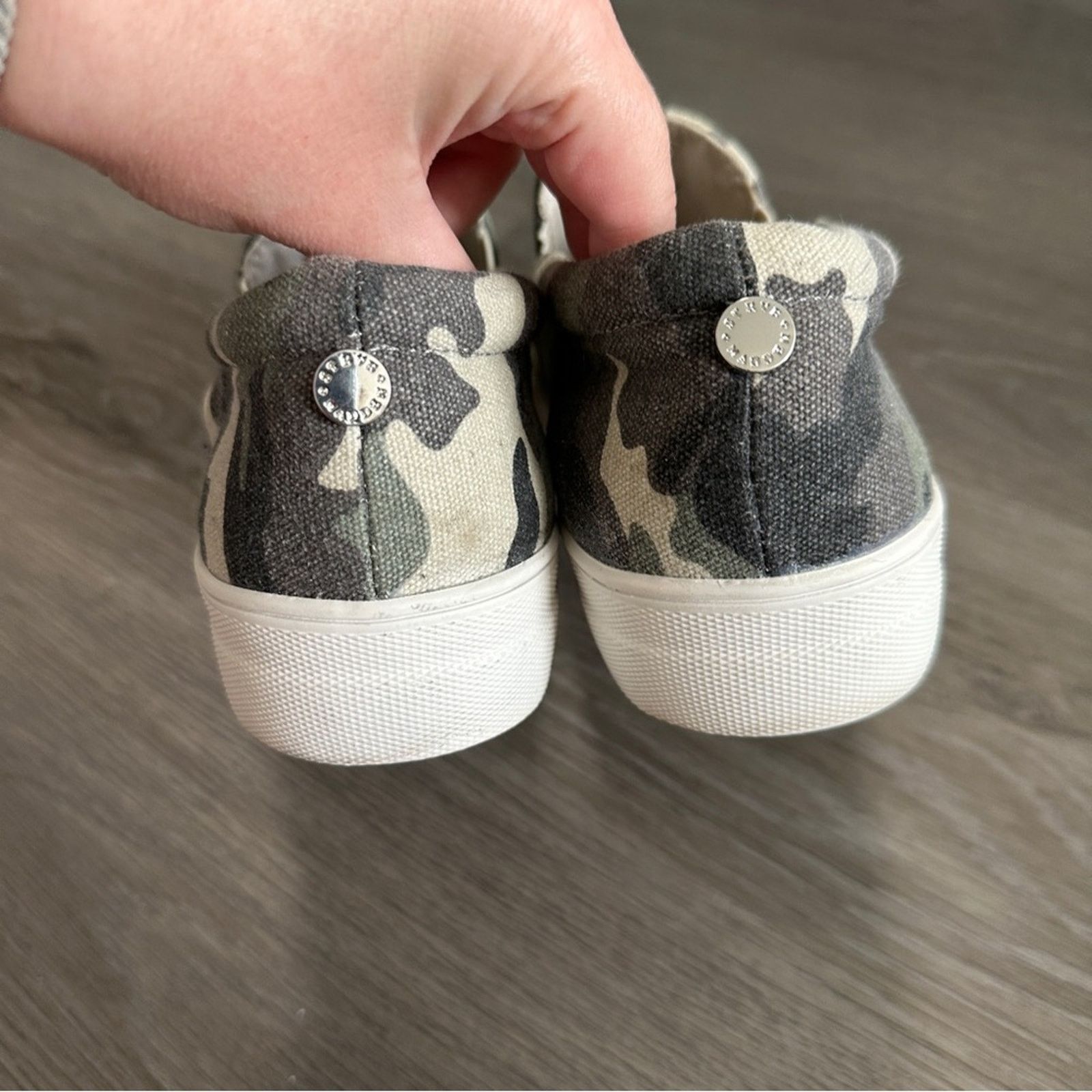 Steve Madden Steve Madden Gill Green Camo Slip On Platform Sneakers Size US 9.5 / IT 39.5 - 6 Thumbnail