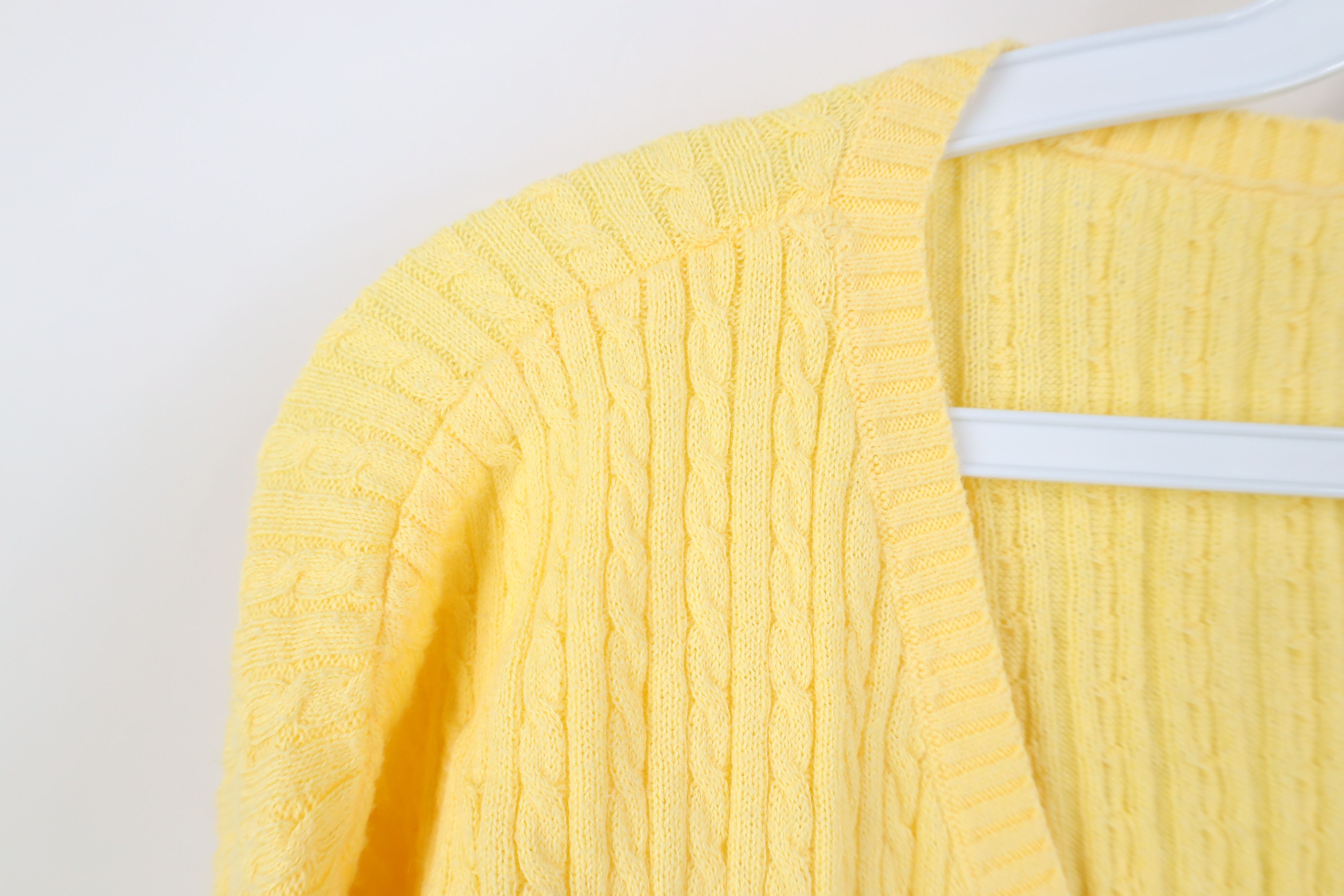 Ralph Lauren Vintage 90s Y2K Ralph Lauren Lightweight Cable Knit Sweater Size L / US 10 / IT 46 - 5 Thumbnail