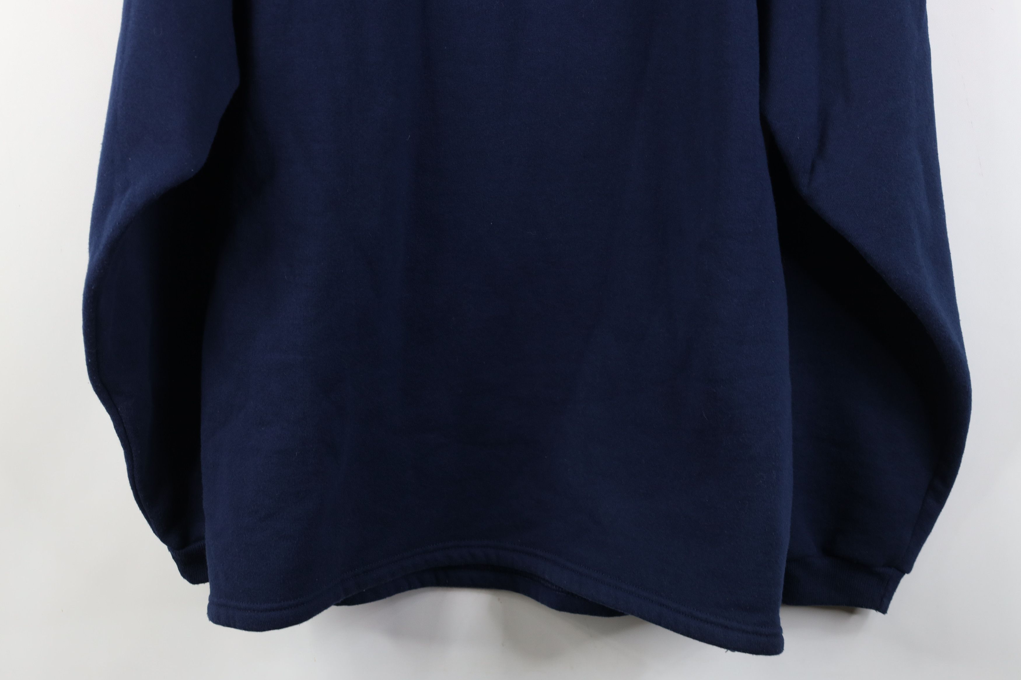 Russell Athletic Vintage 90s Russell Athletic Henley Sweatshirt Blue USA Size US L / EU 52-54 / 3 - 12 Thumbnail