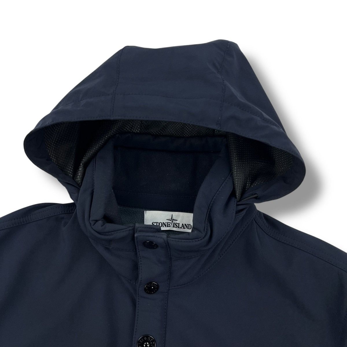 Stone Island Stone Island Navy Soft Shell-R Jacket Size US M / EU 48-50 / 2 - 3 Thumbnail
