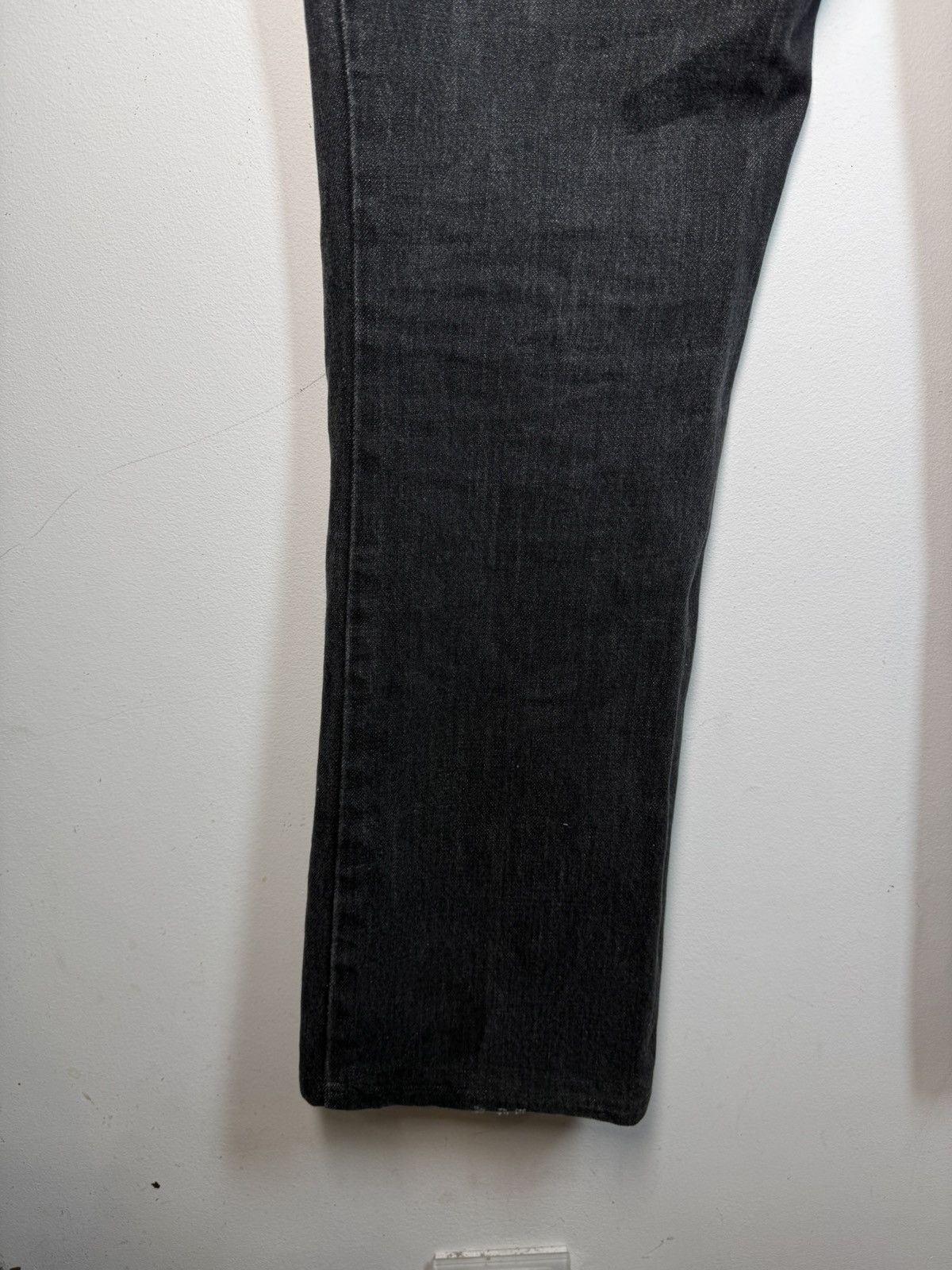 Yves Saint Laurent 2003 30x29 YSL Jeans Flare Denim Pants Black Rive Gauche Size US 30 / EU 46 - 11 Thumbnail